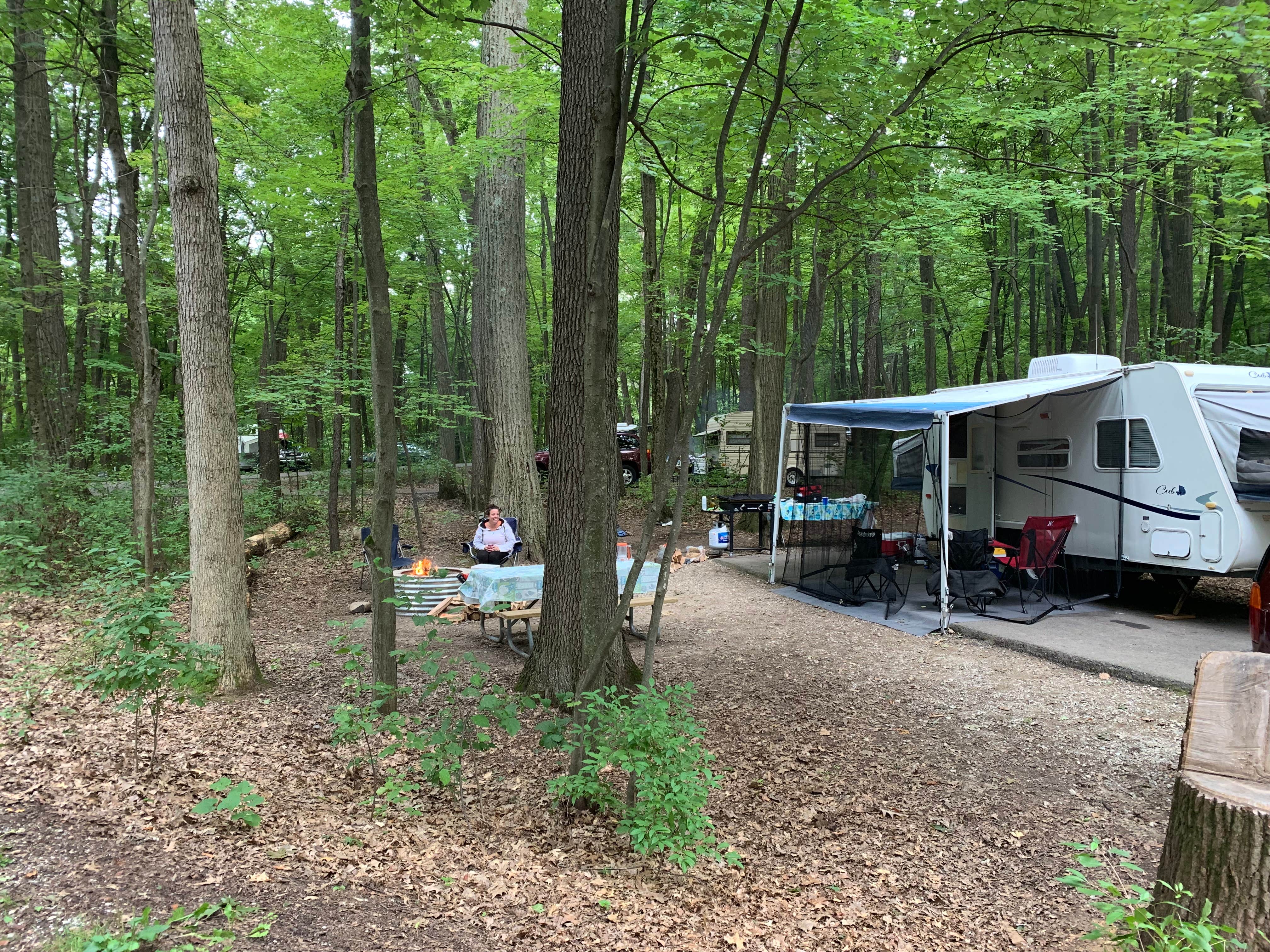 David S.'s photo at McGinnis Lake Modern Campground — Holly Recreation Area near Owosso, MI