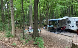 David S.'s photo of rv camping at McGinnis Lake Modern Campground — Holly Recreation Area near Caro, MI