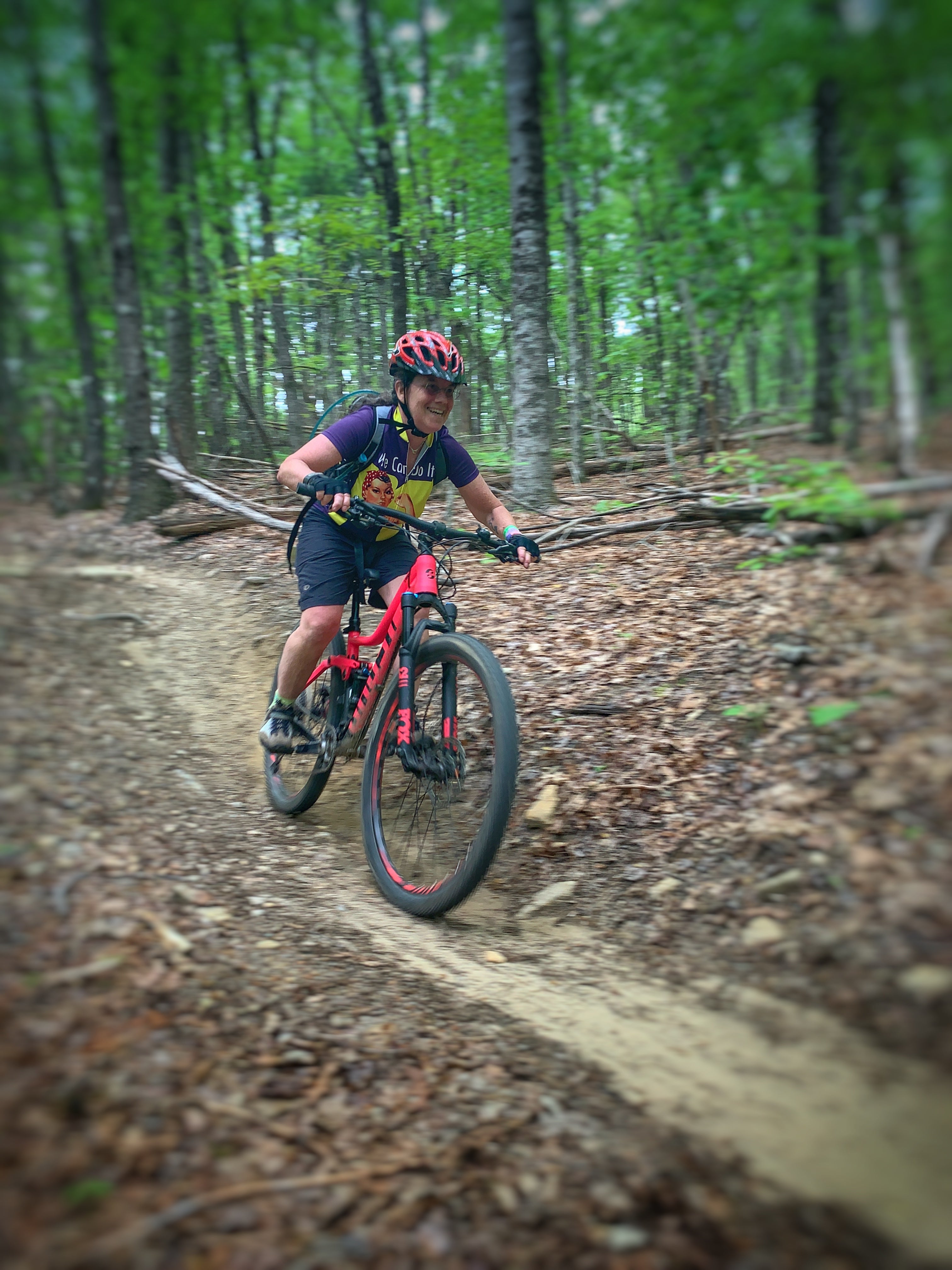 Beginner to advanced riding options on one of several mountain biking trails at Jackrabbit.