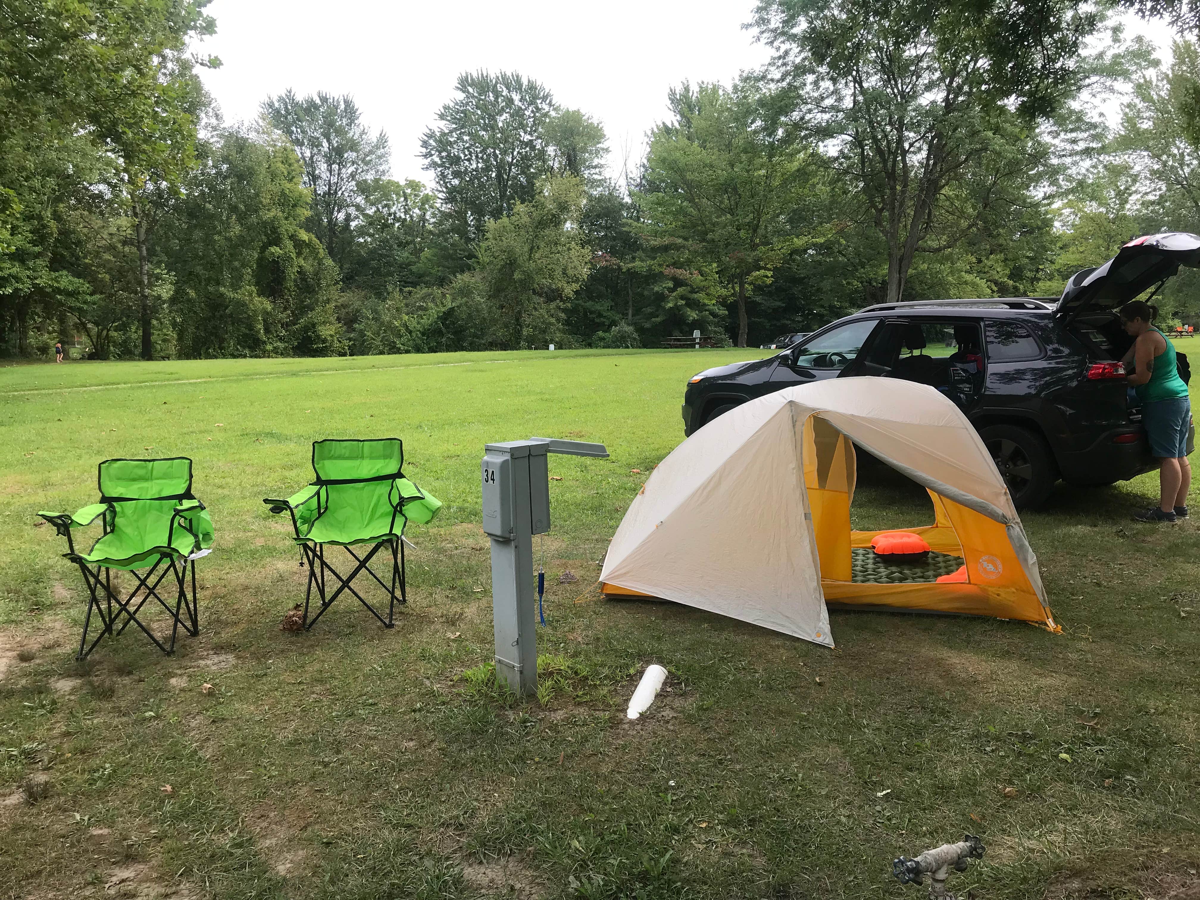 Camper-submitted photo at Sand Creek Campground near La Porte, IN