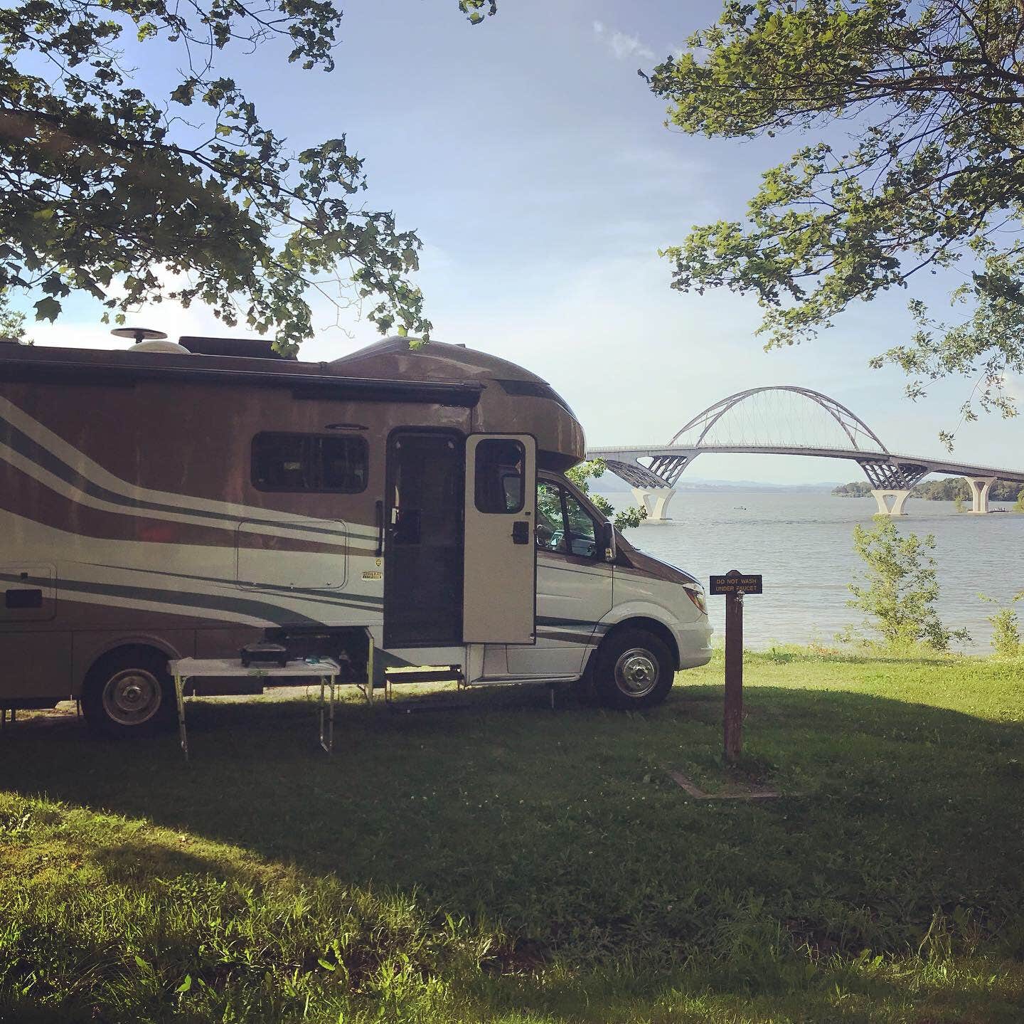 Rae M.'s photo of rv camping at Crown Point Campground near Goshen, VT