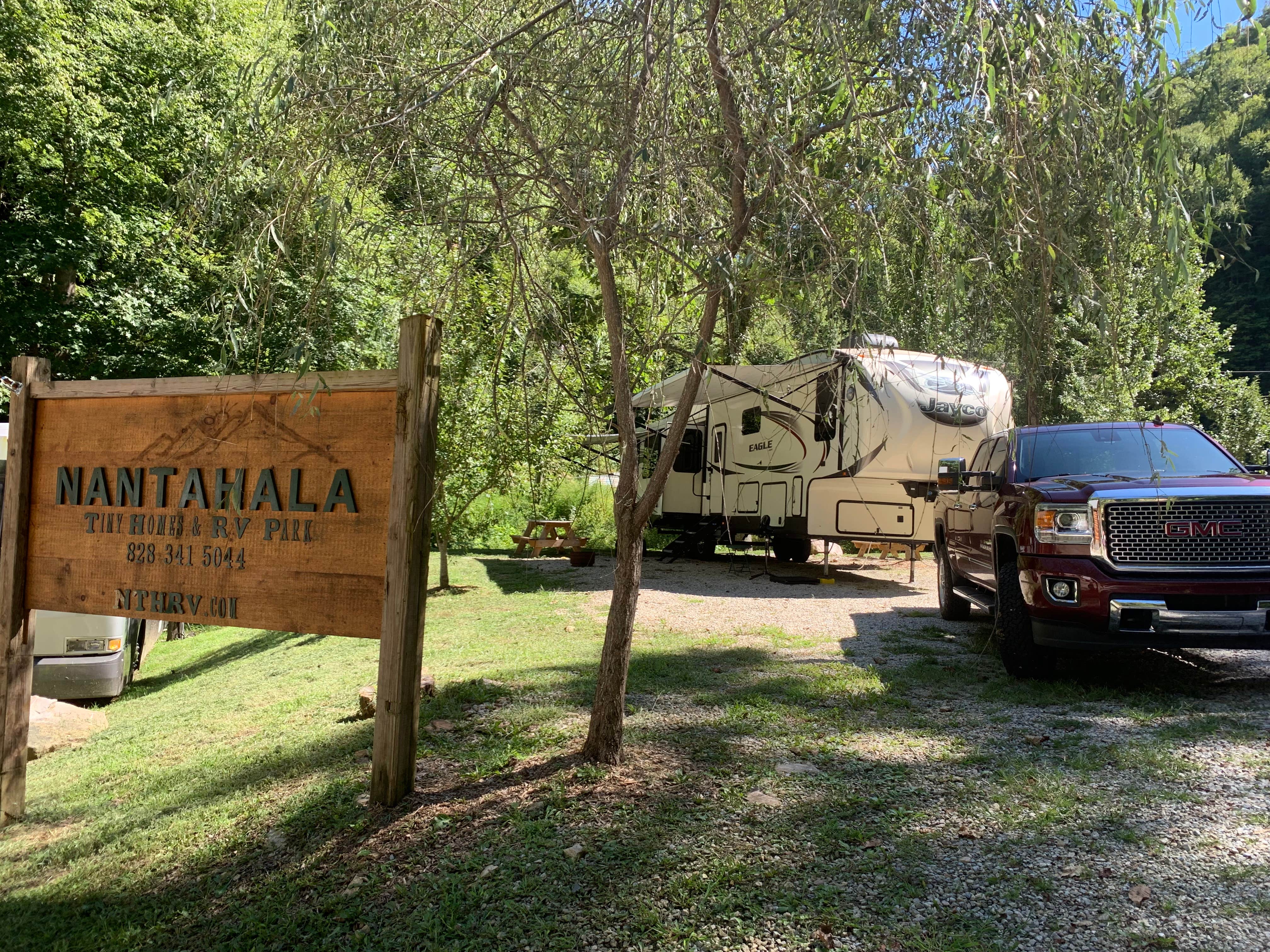Camper-submitted photo at Nantahala Tiny Homes & RV Park near Whittier, NC