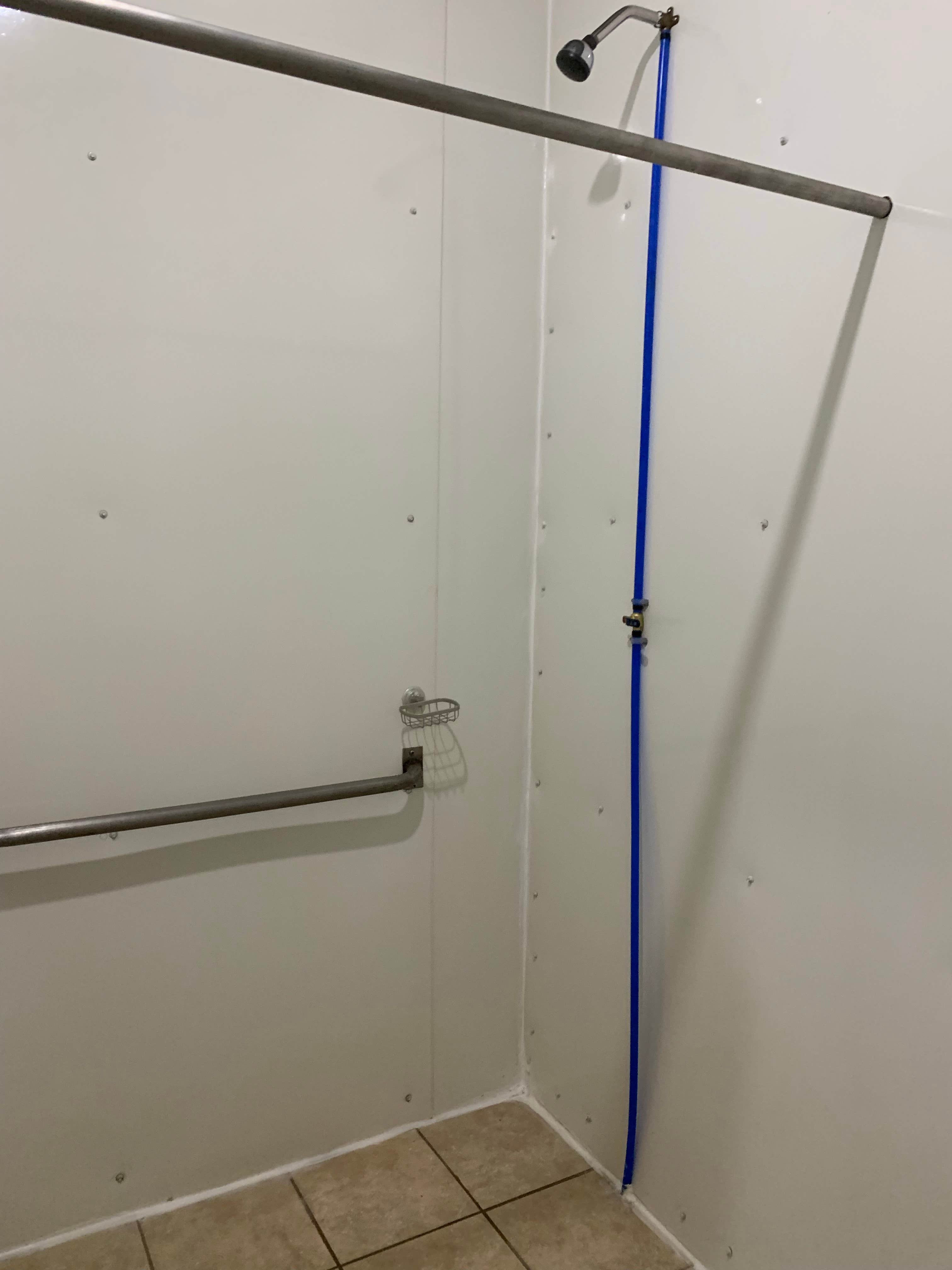 Clean bathroom/shower