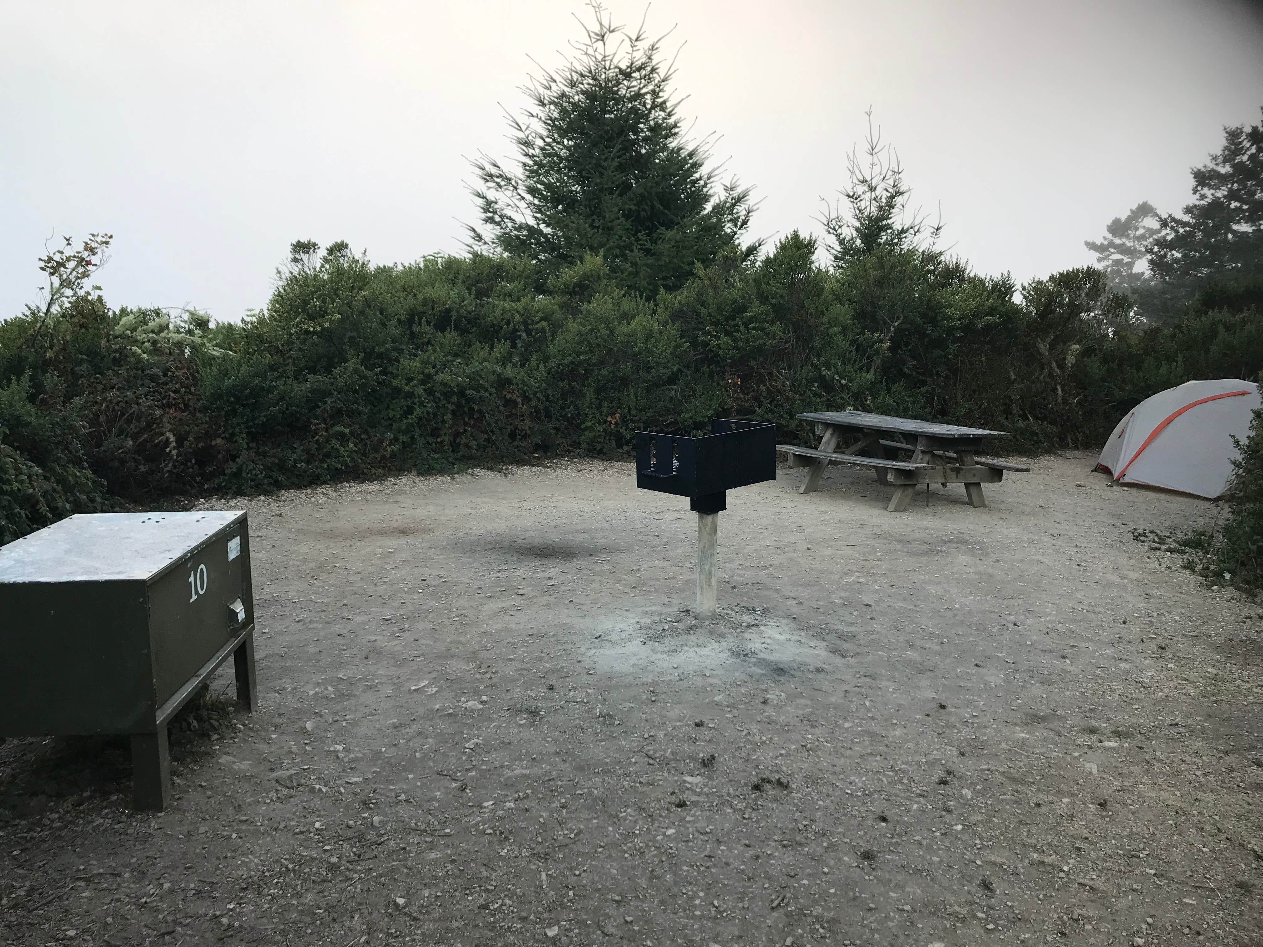 Gustavo M.'s photo of tent camping at Sky Campground — Point Reyes National Seashore near Dillon Beach, CA