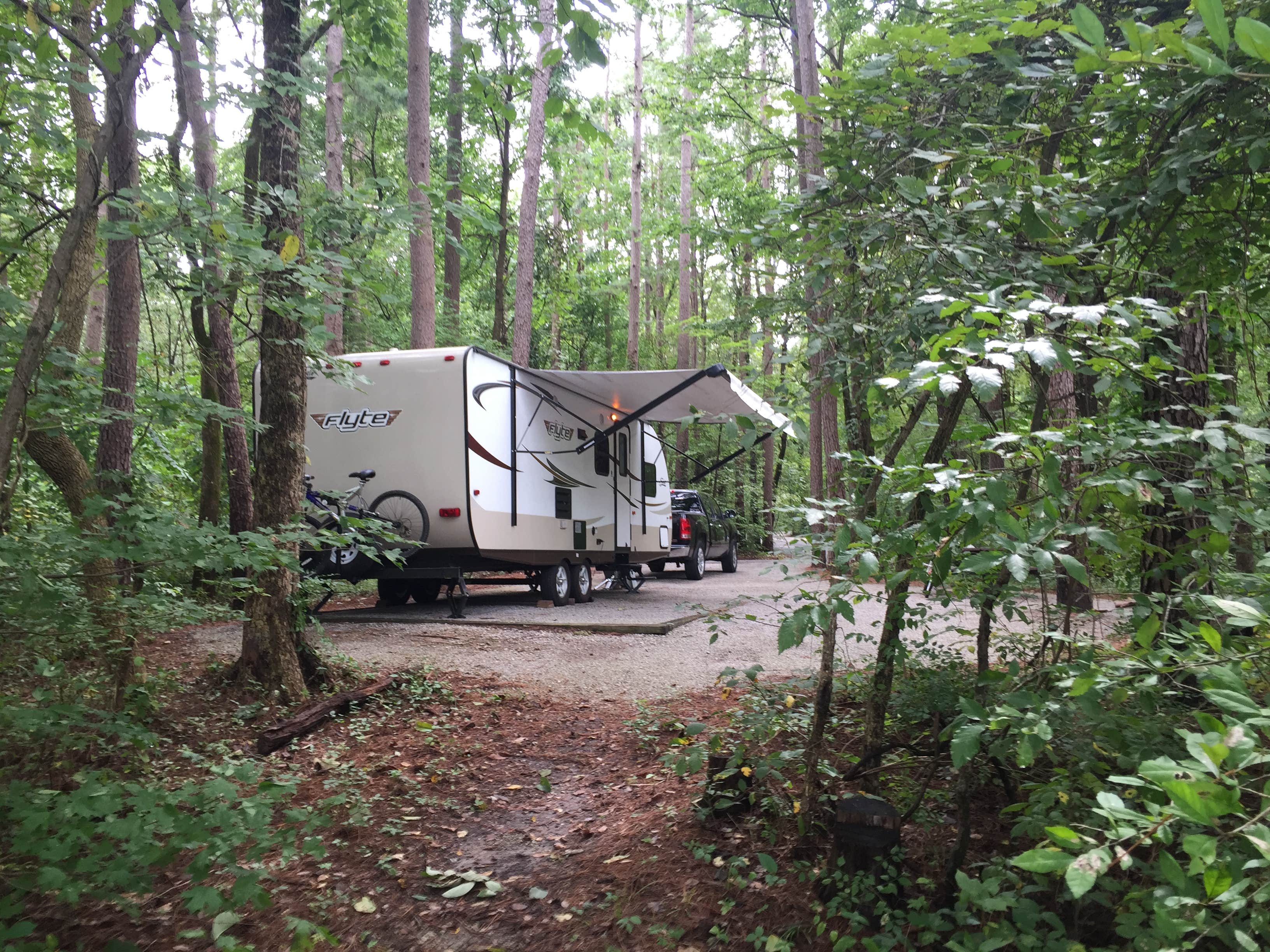 J K.'s photo of rv camping at Lake Glendale Recreation Area near Equality, IL