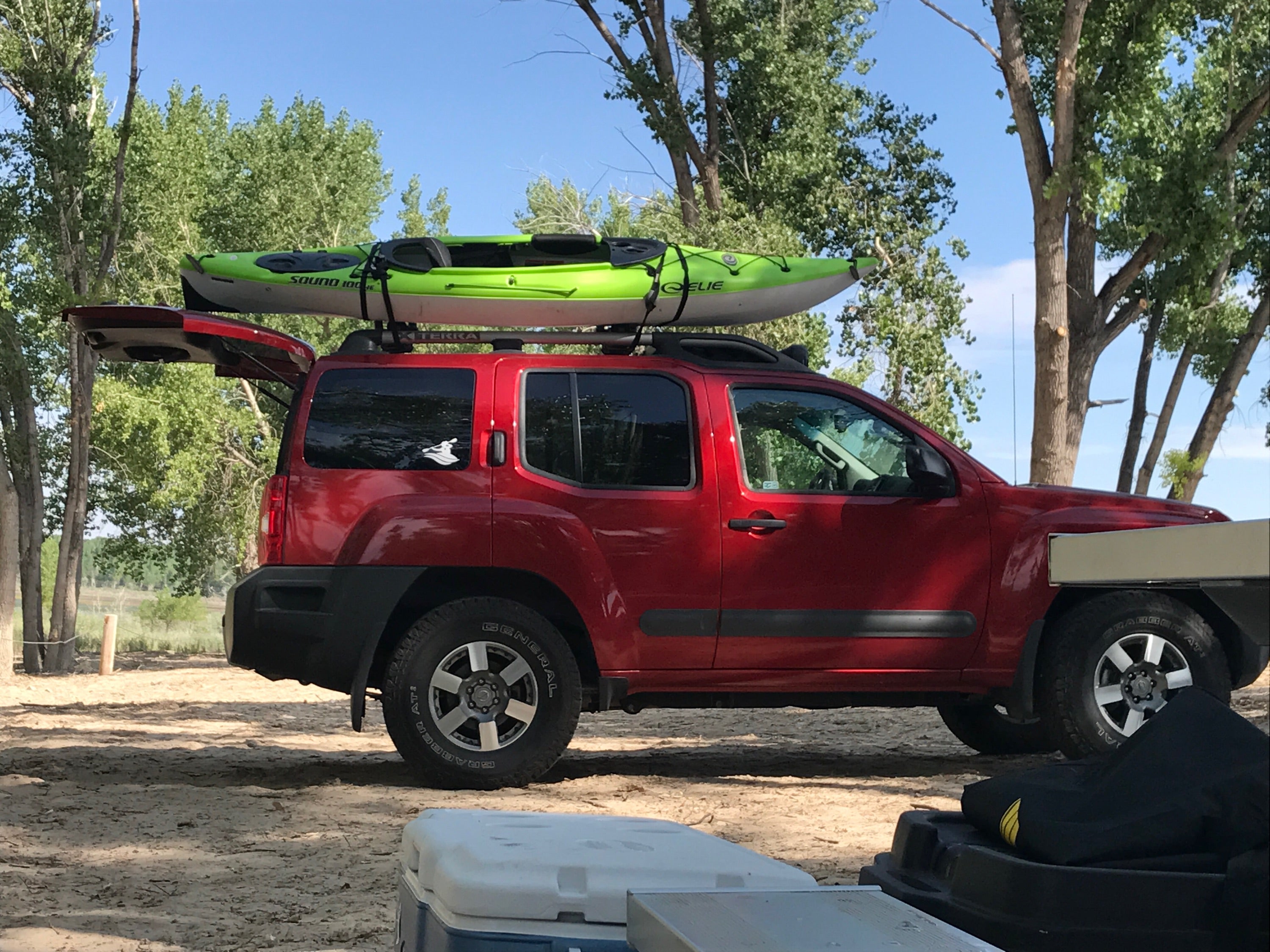 Camper submitted image from Sandy Beach Dune and Willow — Glendo State Park - 1