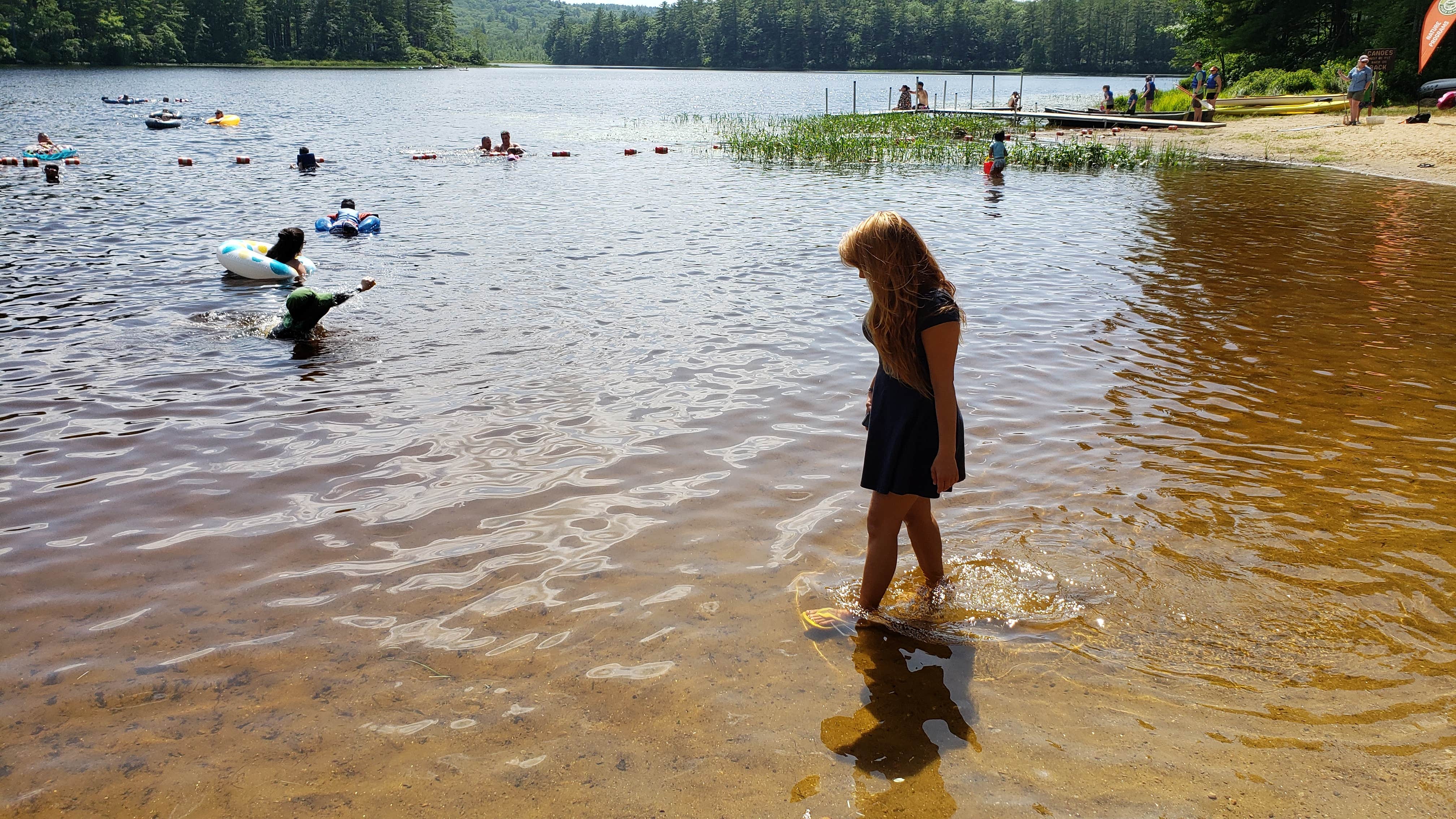 Camper-submitted photo at Bear Brook State Park Campground near Warner, NH
