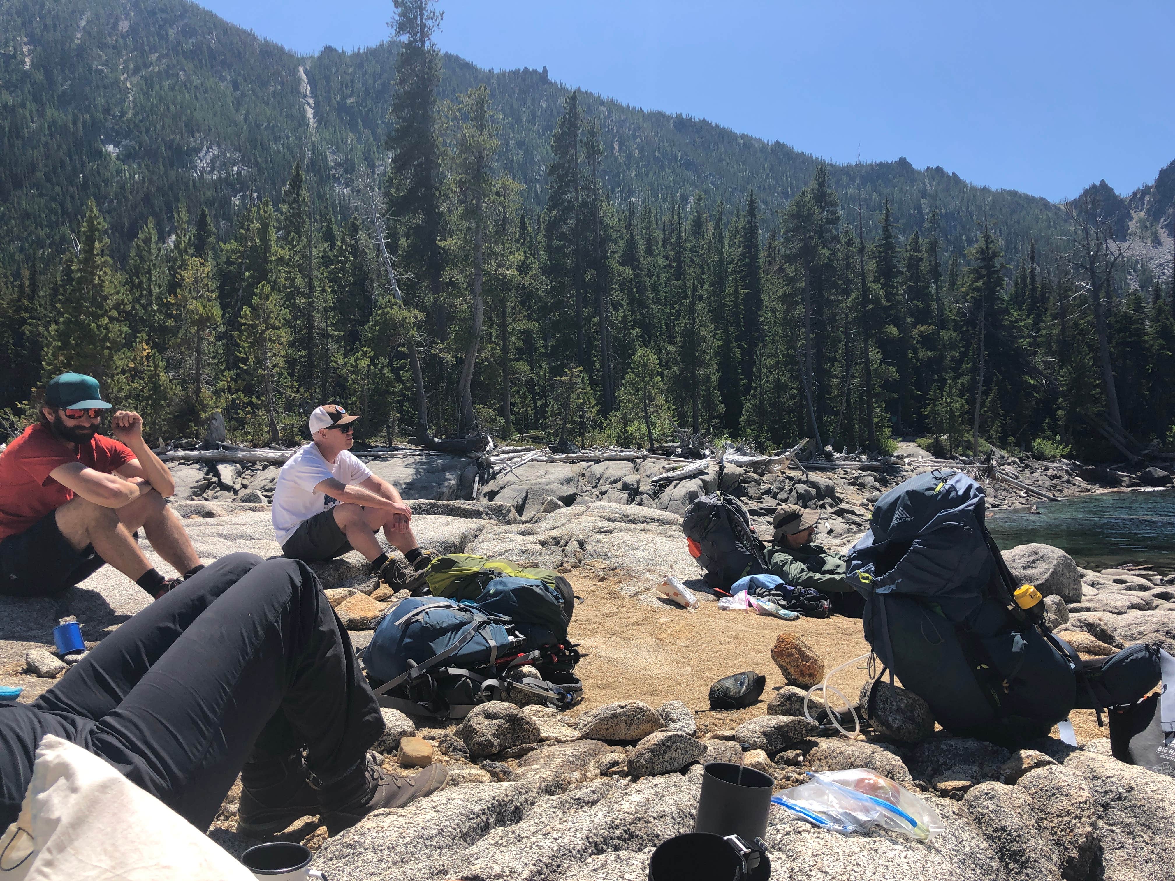 Camper-submitted photo at Snow Lake Zone near Okanogan-Wenatchee National Forest