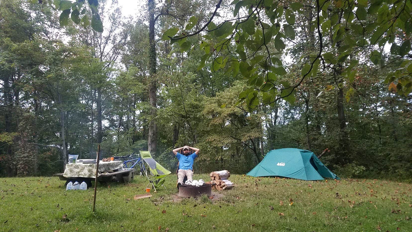 Melissa W.'s photo at Tar Hollow State Park Campground near Lockbourne, OH