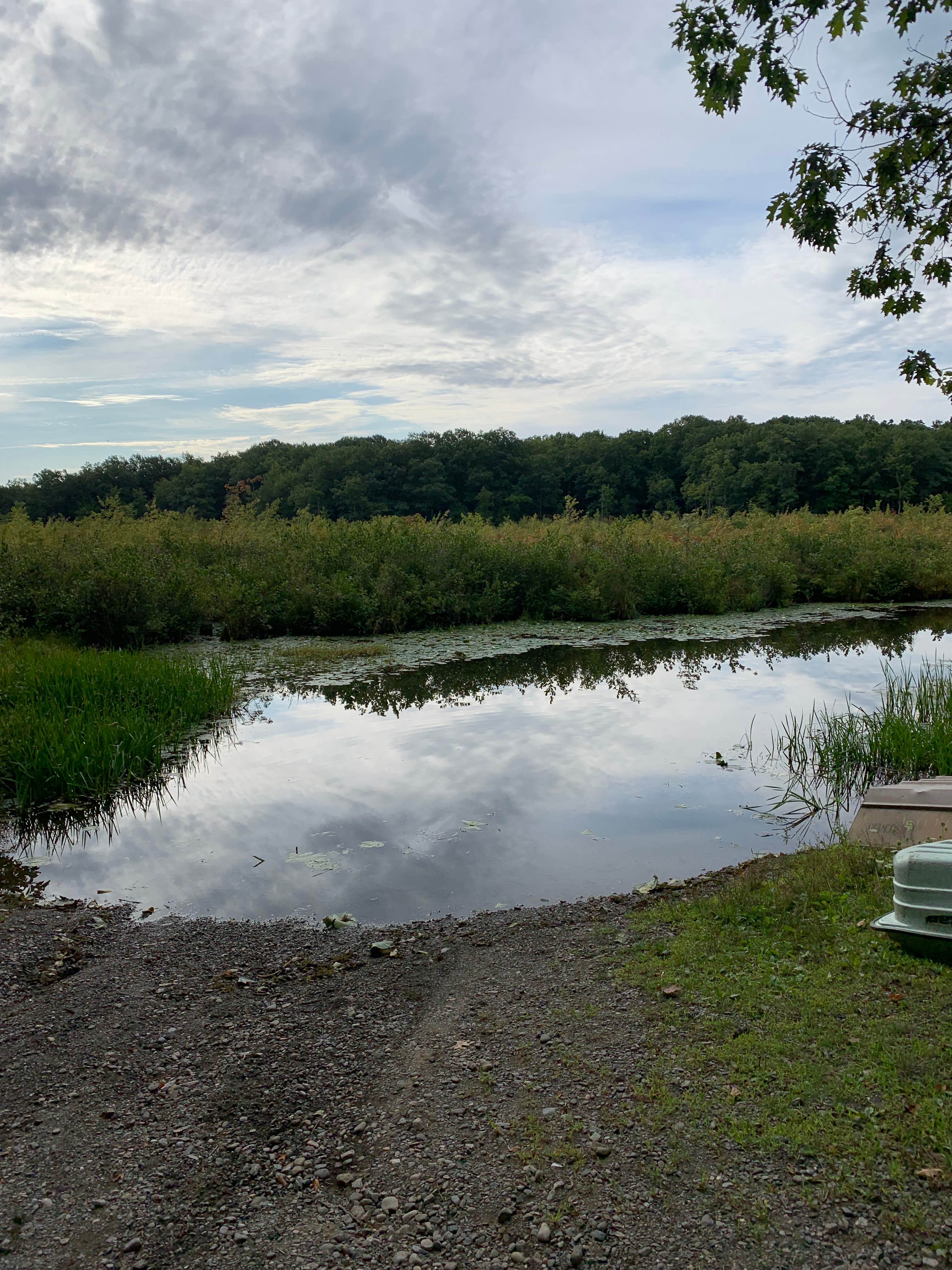 Camper-submitted photo at Lake Taghkanic State Park Campground near Hunter, NY