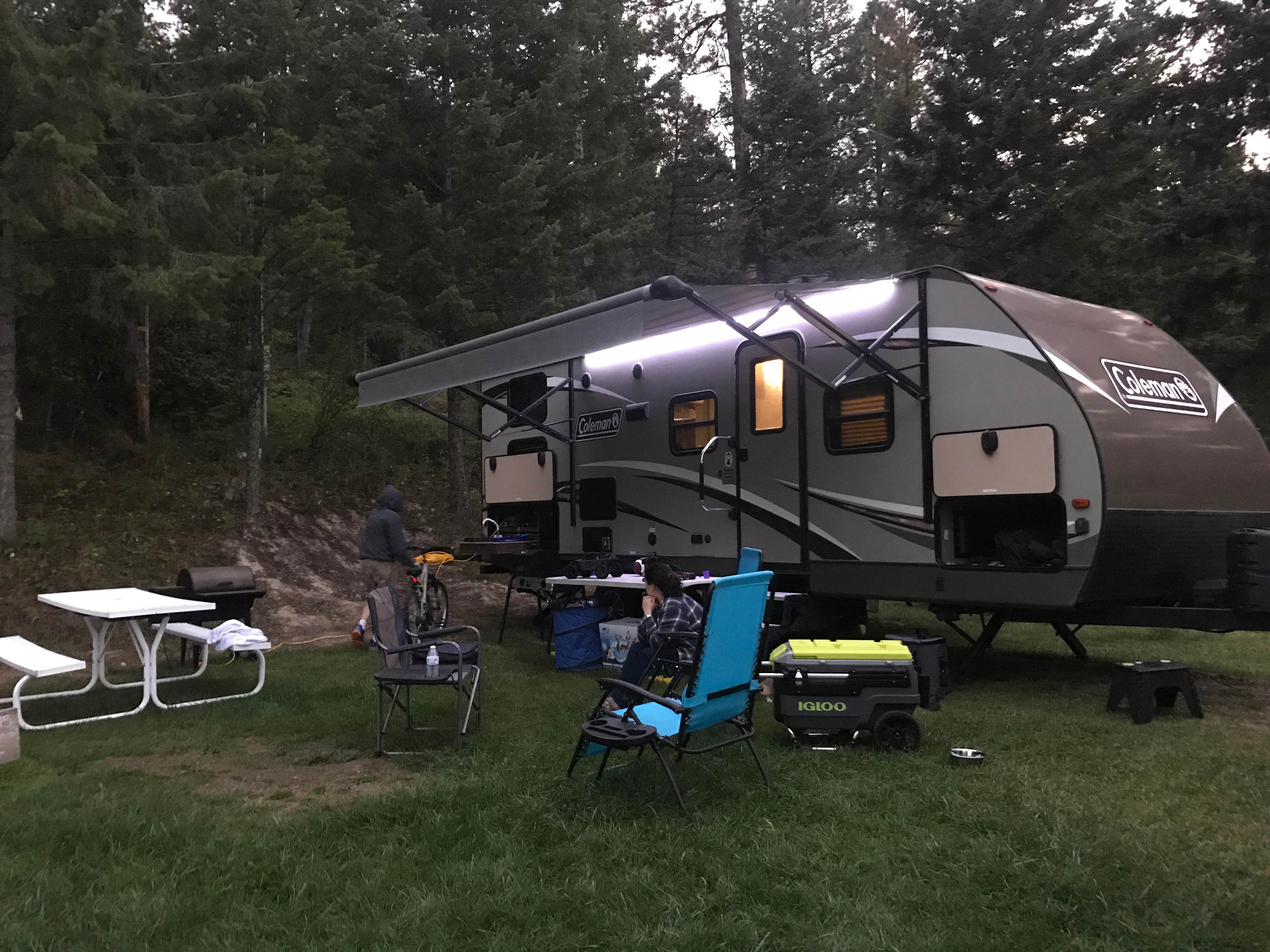Brett T.'s photo at Rollins RV Park near Polson, MT