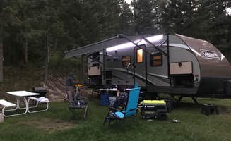 Brett T.'s photo of rv camping at Rollins RV Park near Big Arm, MT