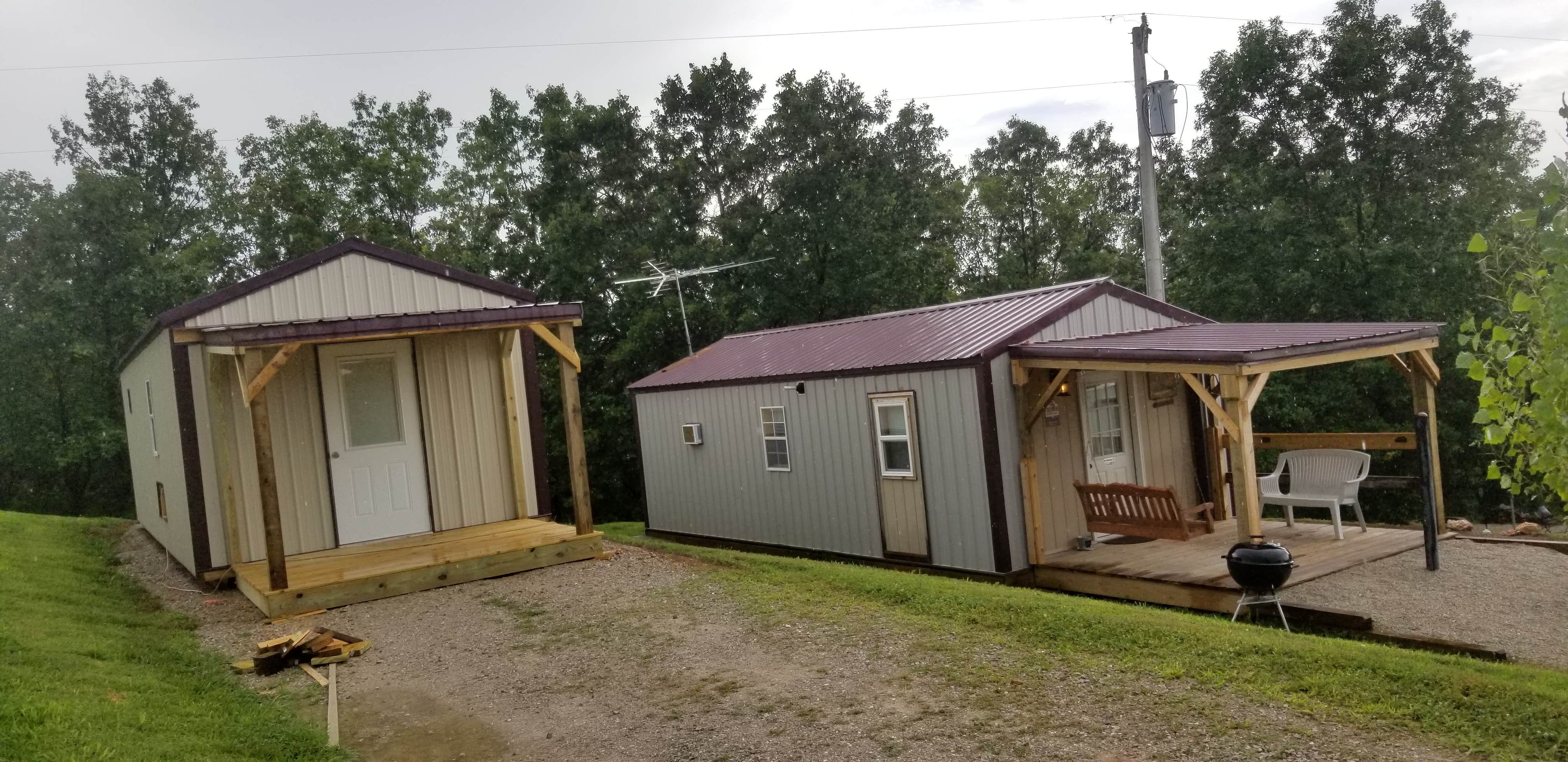 kent F.'s photo of a cabin at Hidden Valley Outfitters near Bennett Springs, MO