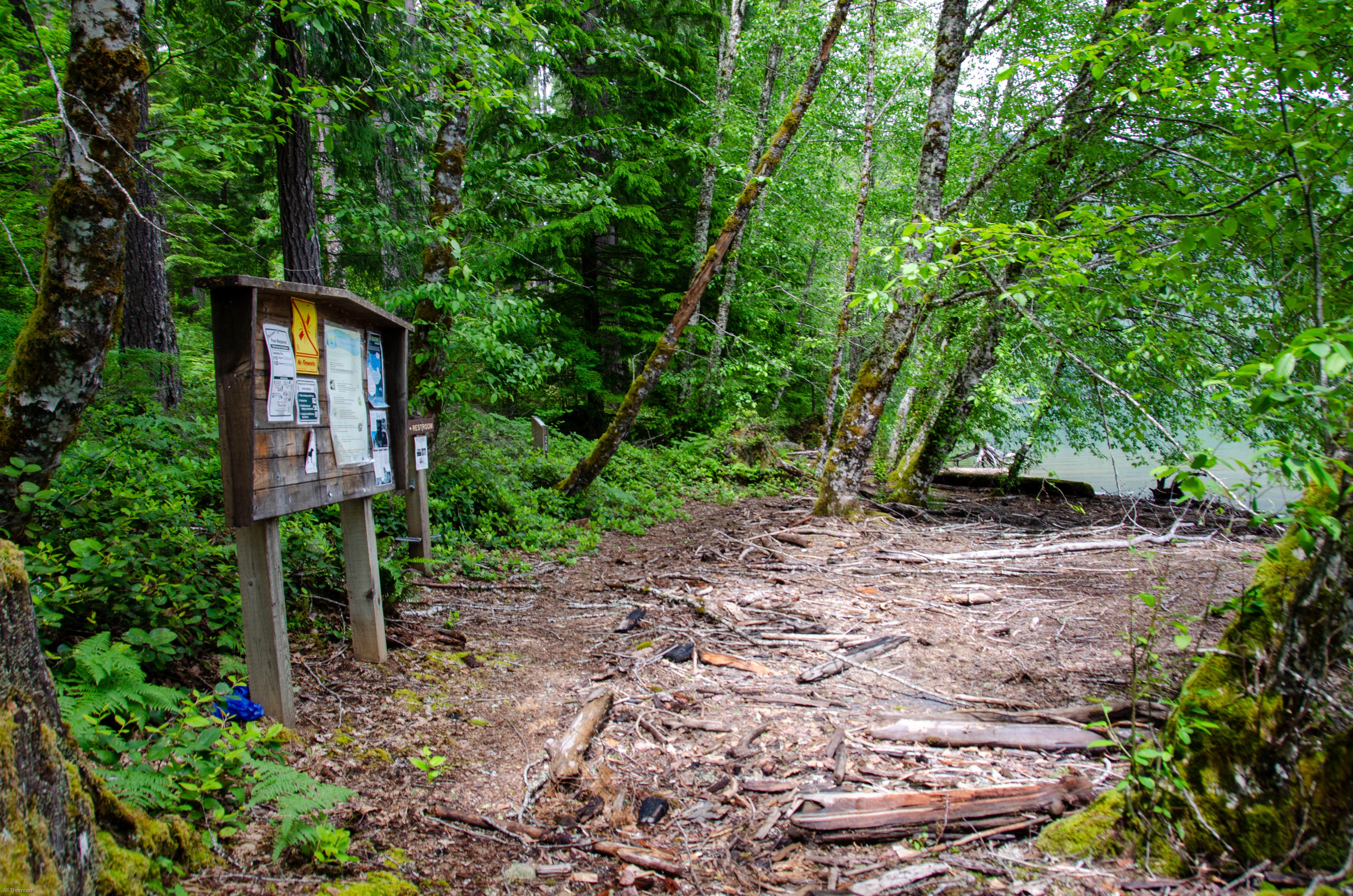 Camper submitted image from Piety Island Boat - In Campground Boat Landing - 1