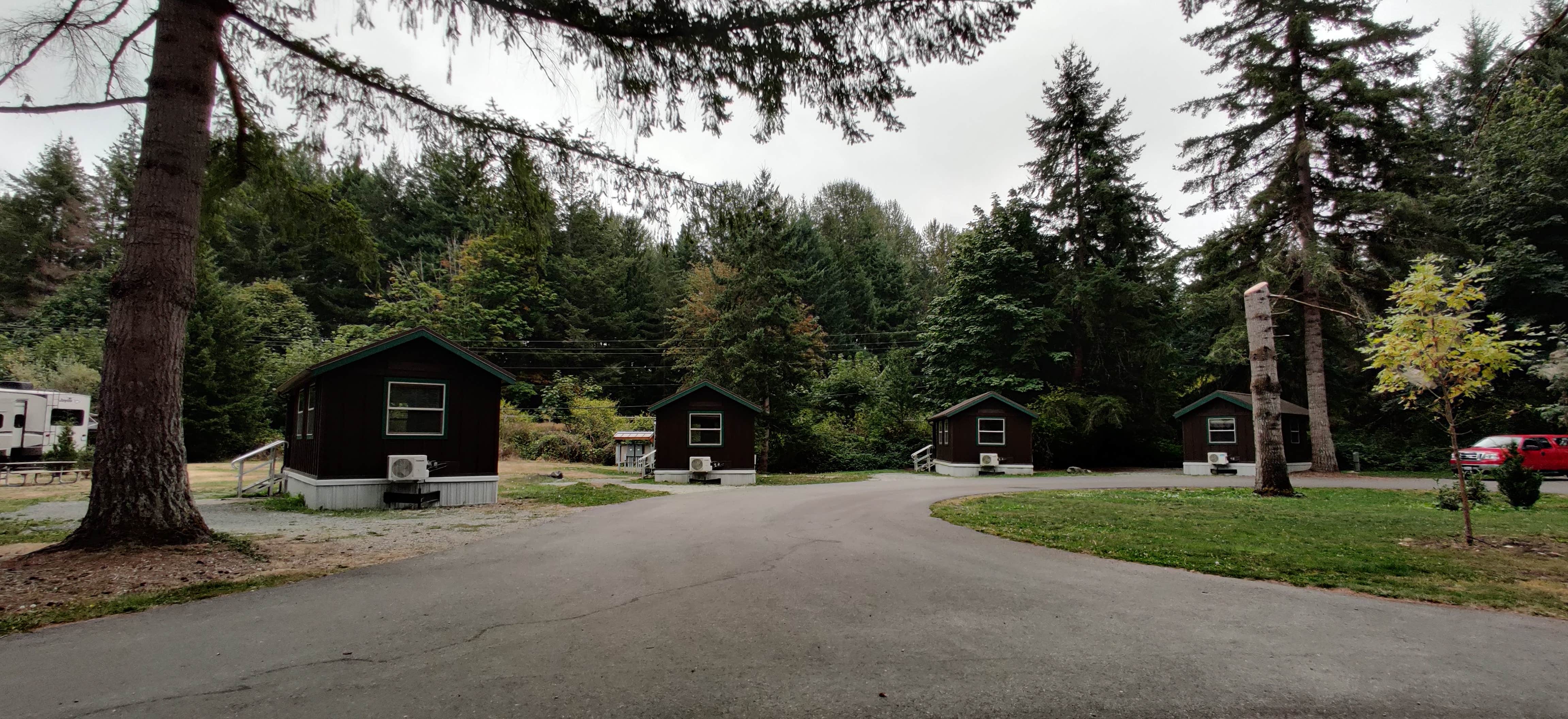 Rich M.'s photo of a cabin at Dosewallips State Park Campground near Brinnon, WA
