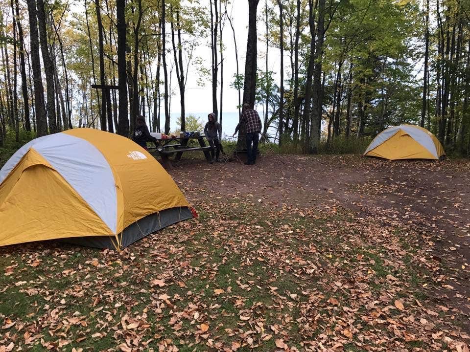 Jen W.'s photo at Black River Harbor Campground near White Pine, MI