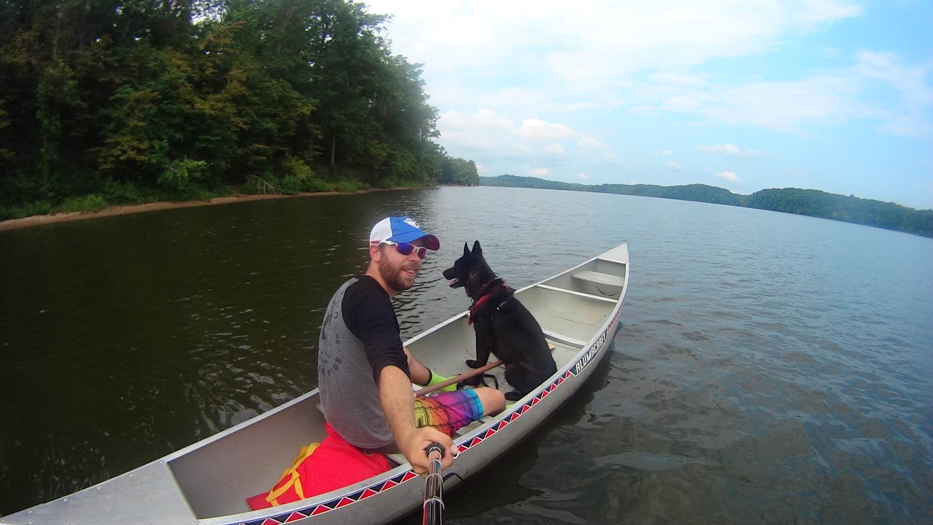 Daniel  B.'s photo of camping with pets at Energy Lake Campground near Madisonville, KY