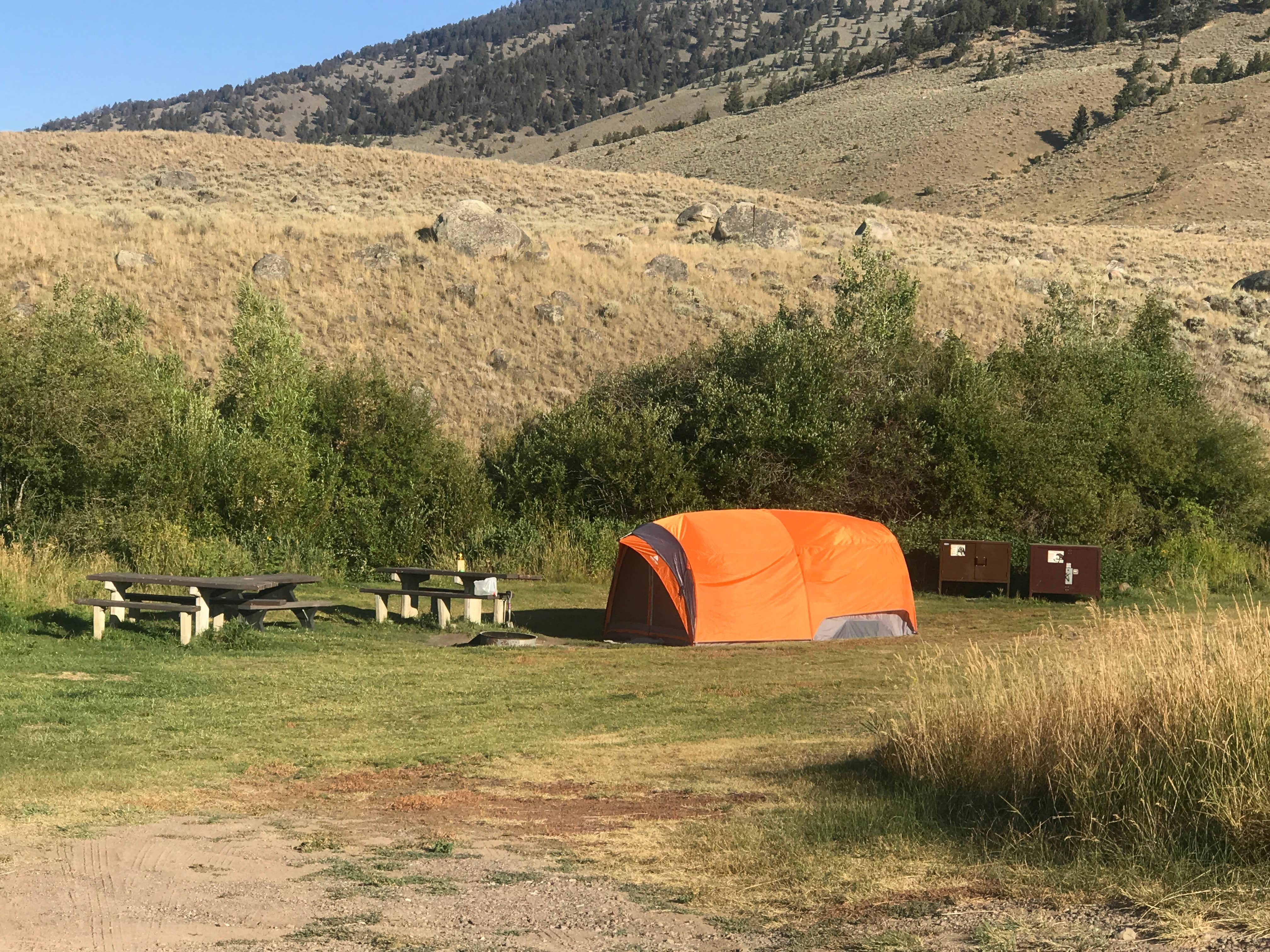 Crystal C.'s photo at Eagle Creek Campground near Wapiti, WY
