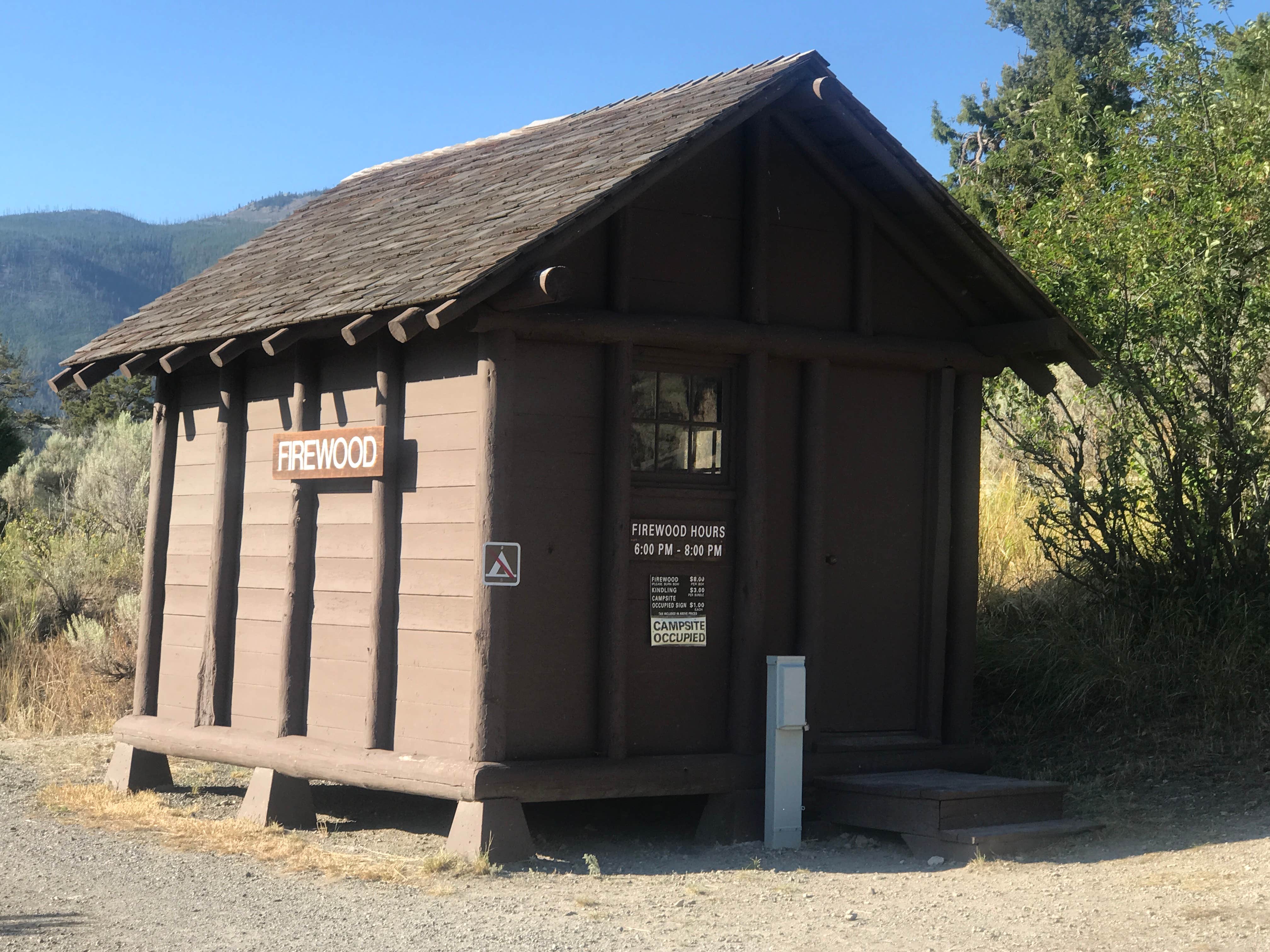 Crystal C.'s photo of glamping accommodations at Mammoth Campground — Yellowstone National Park near Island Park, ID