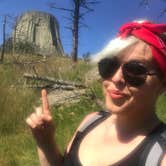 Review photo of Belle Fourche Campground at Devils Tower — Devils Tower National Monument by Crystal C., September 5, 2019