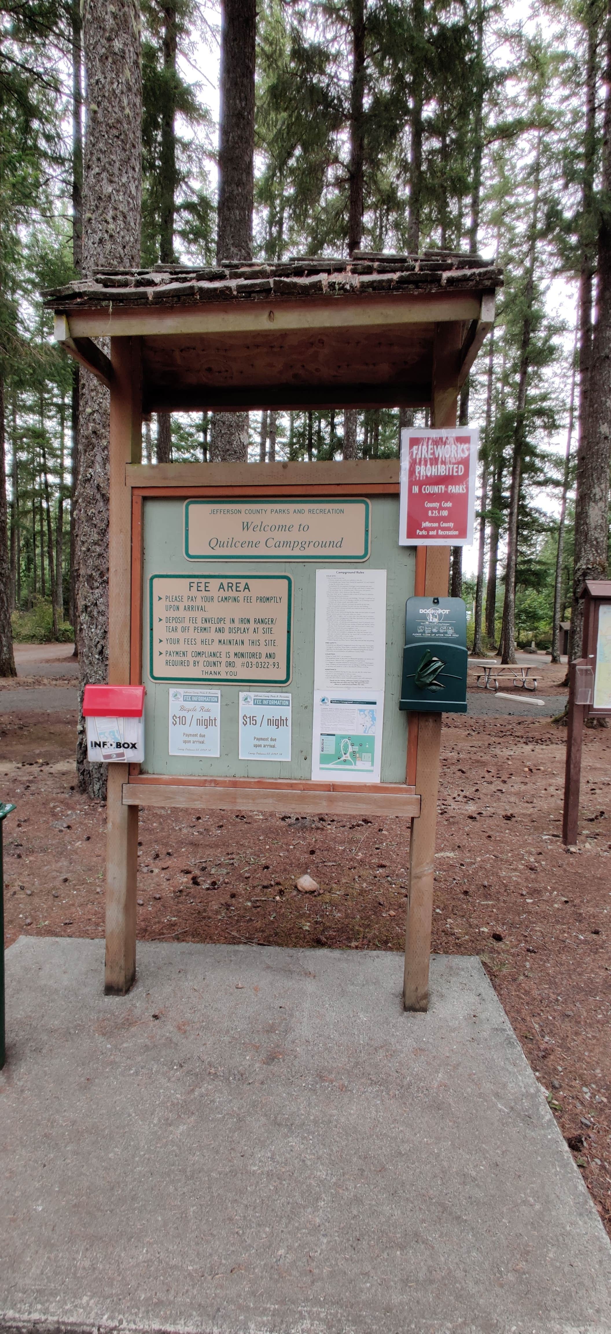 Camper-submitted photo at Quilcene Community Campground near Poulsbo, WA