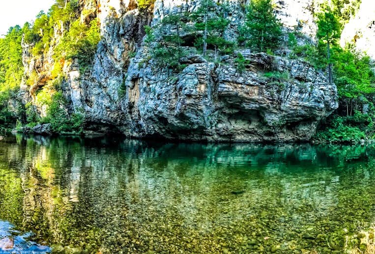 The Crisp, cool buffalo river