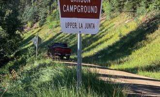 Camping near Hodges Camp: Upper La Junta, Cleveland, New Mexico