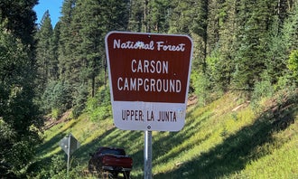 Camping near Hodges Camp: Upper La Junta, Cleveland, New Mexico