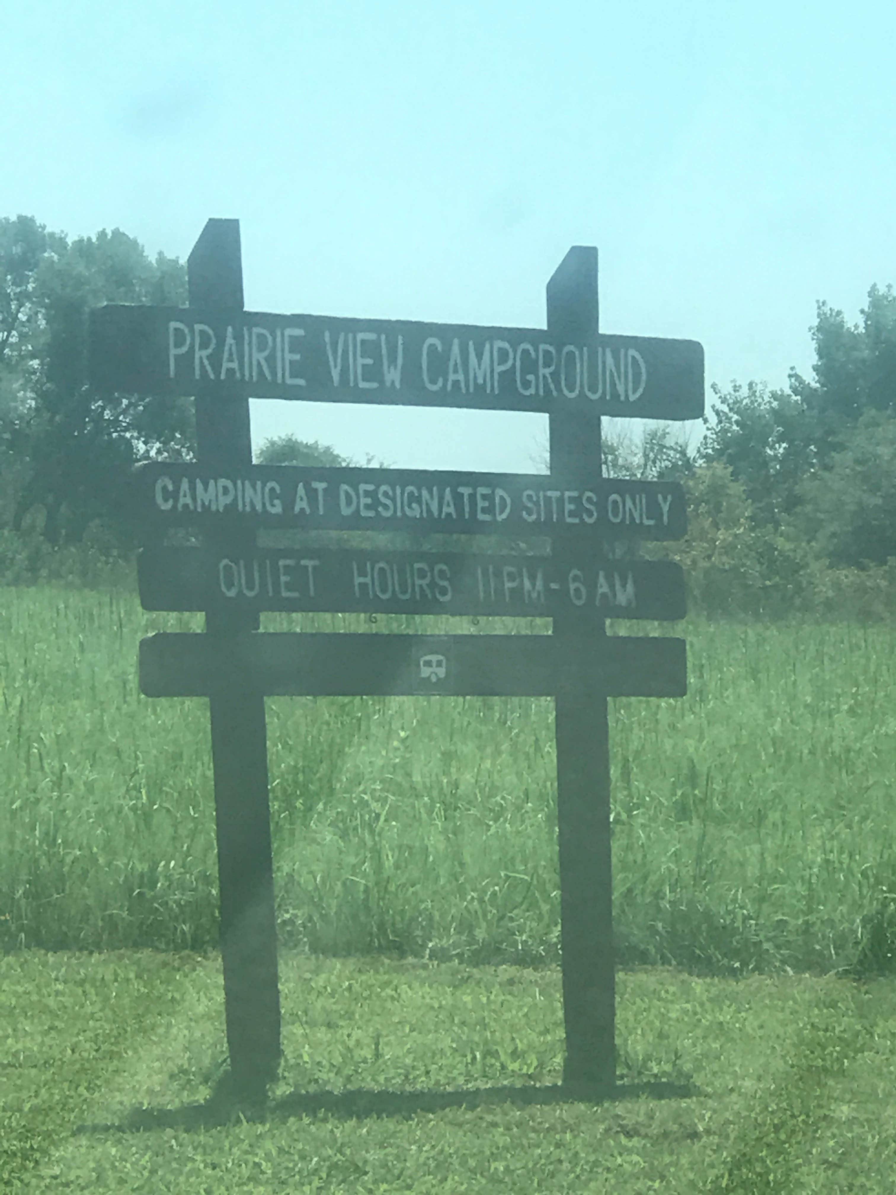 Camper-submitted photo at Prairie View — Milford State Park near Milford Lake