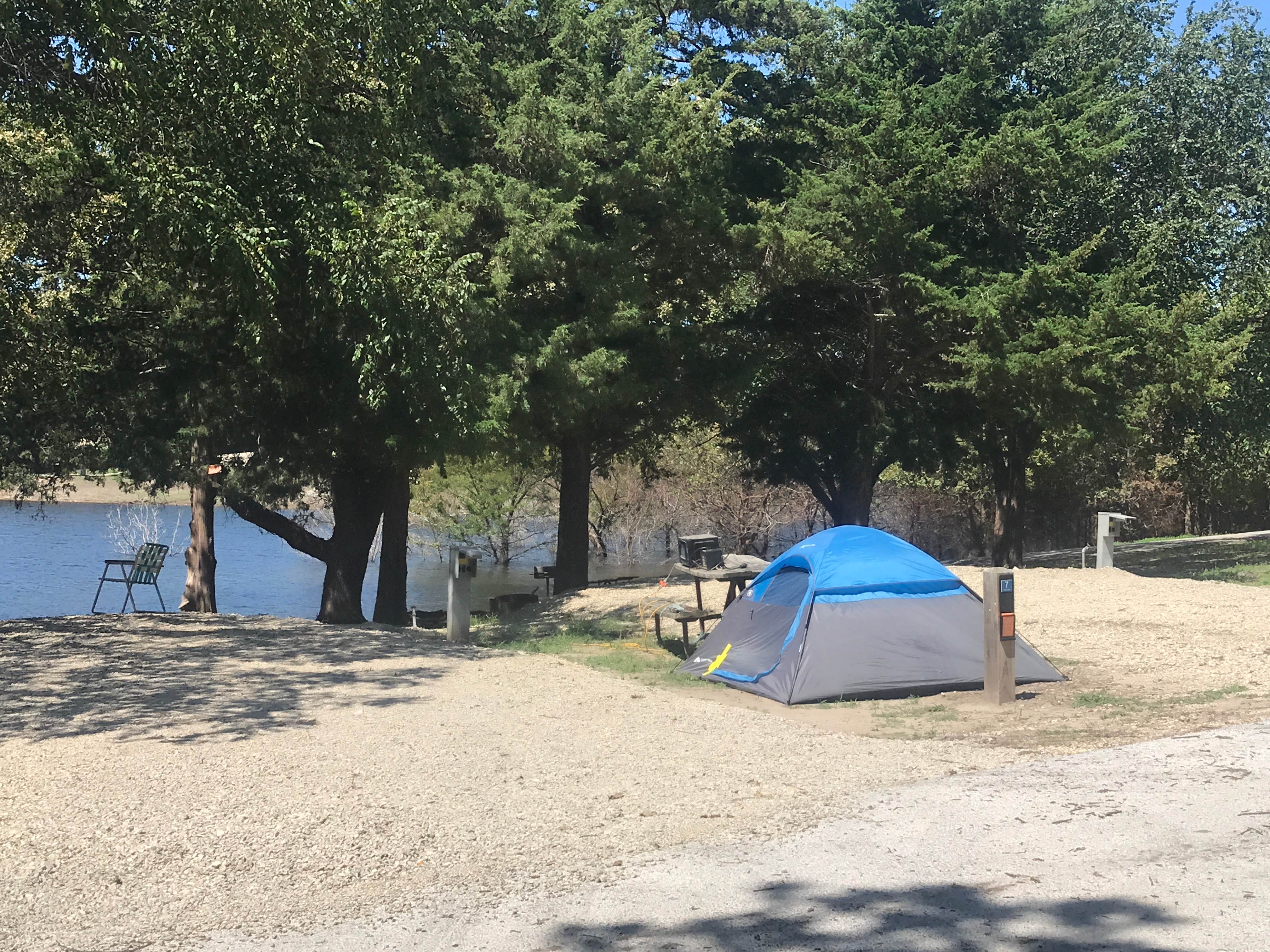 Camper-submitted photo at Prairie View — Milford State Park near Milford Lake