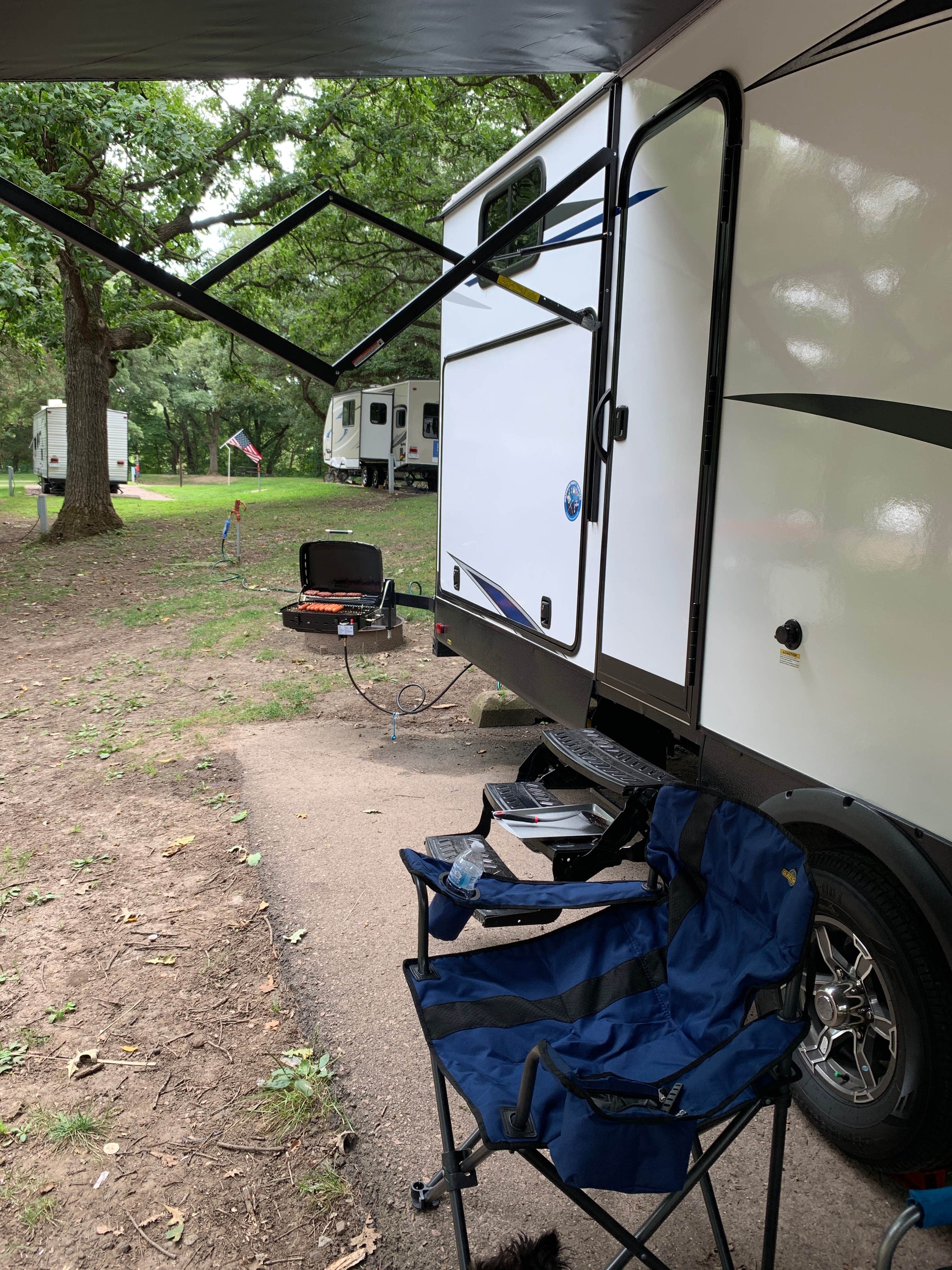 Alex M.'s photo of rv camping at Riverfront Campground — Ponca State Park near South Sioux City, NE