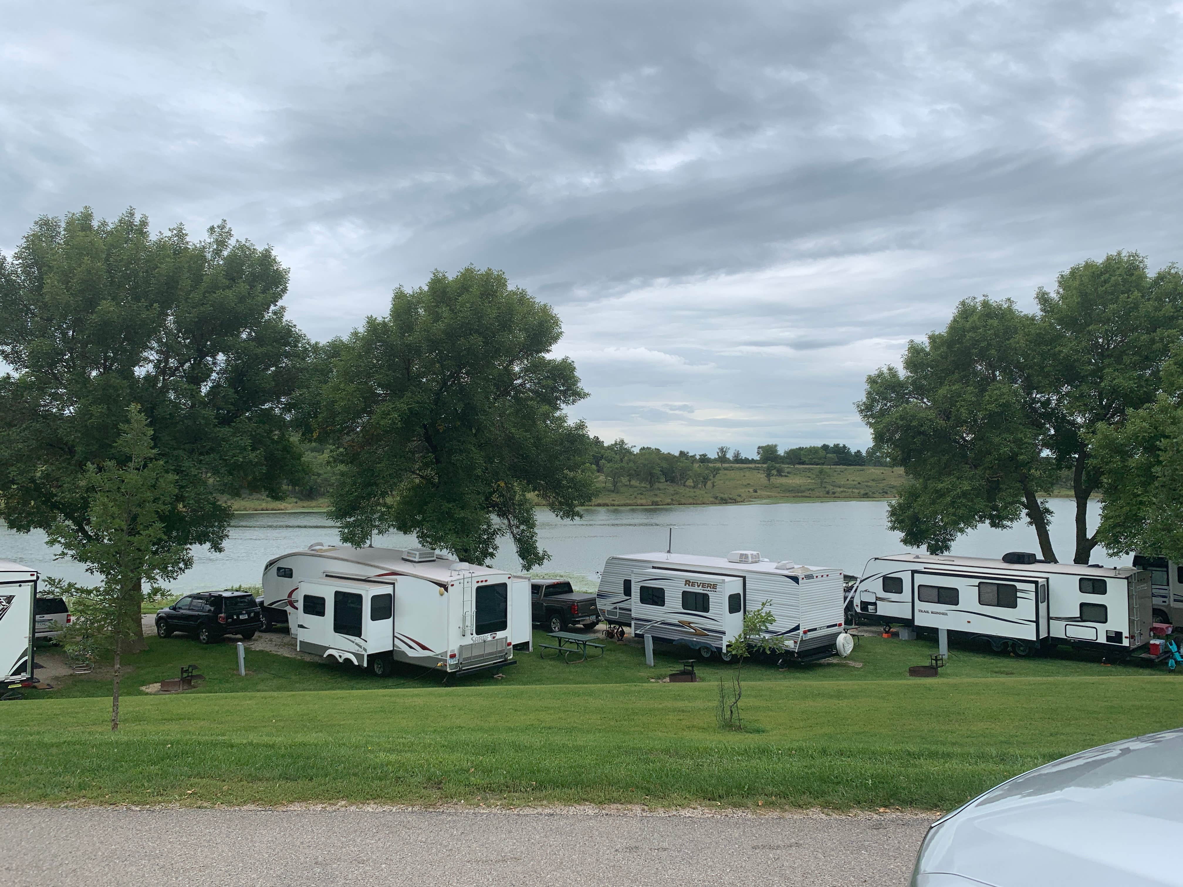 Alex M.'s photo of rv camping at Lake Anita State Park Campground near Harlan, IA