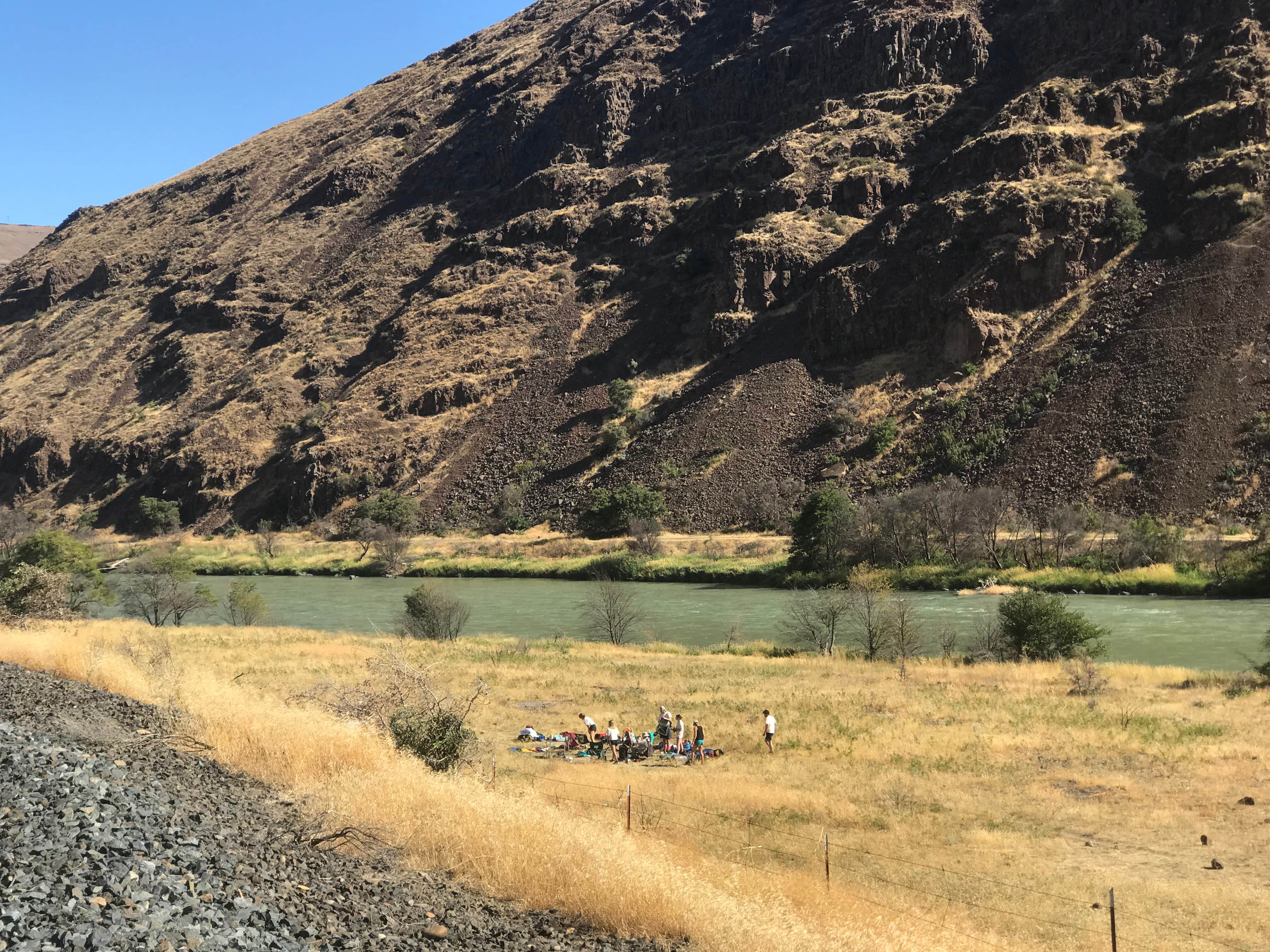 Camper-submitted photo at Hike in from Lower Deschutes State Rec Area near Moro, OR