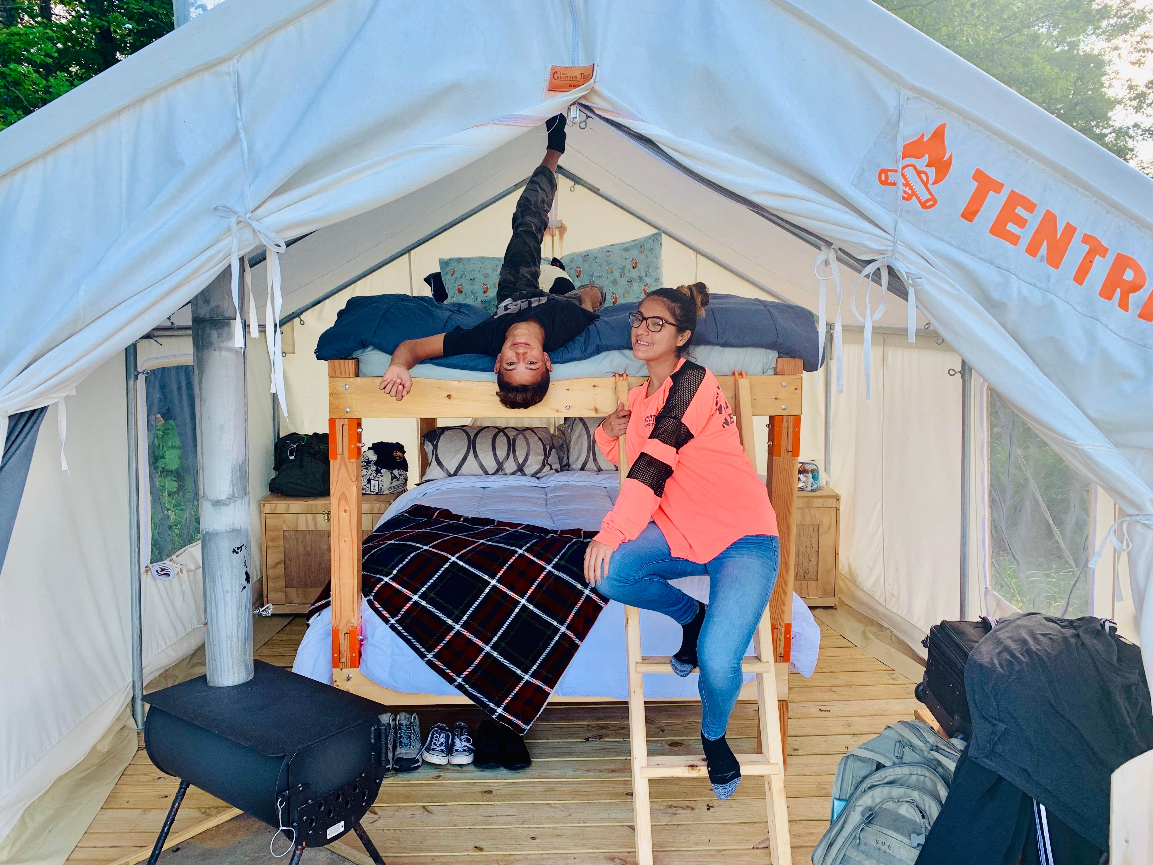 The Dyrt's photo of glamping accommodations at Westlake Farm near Dorchester, NH
