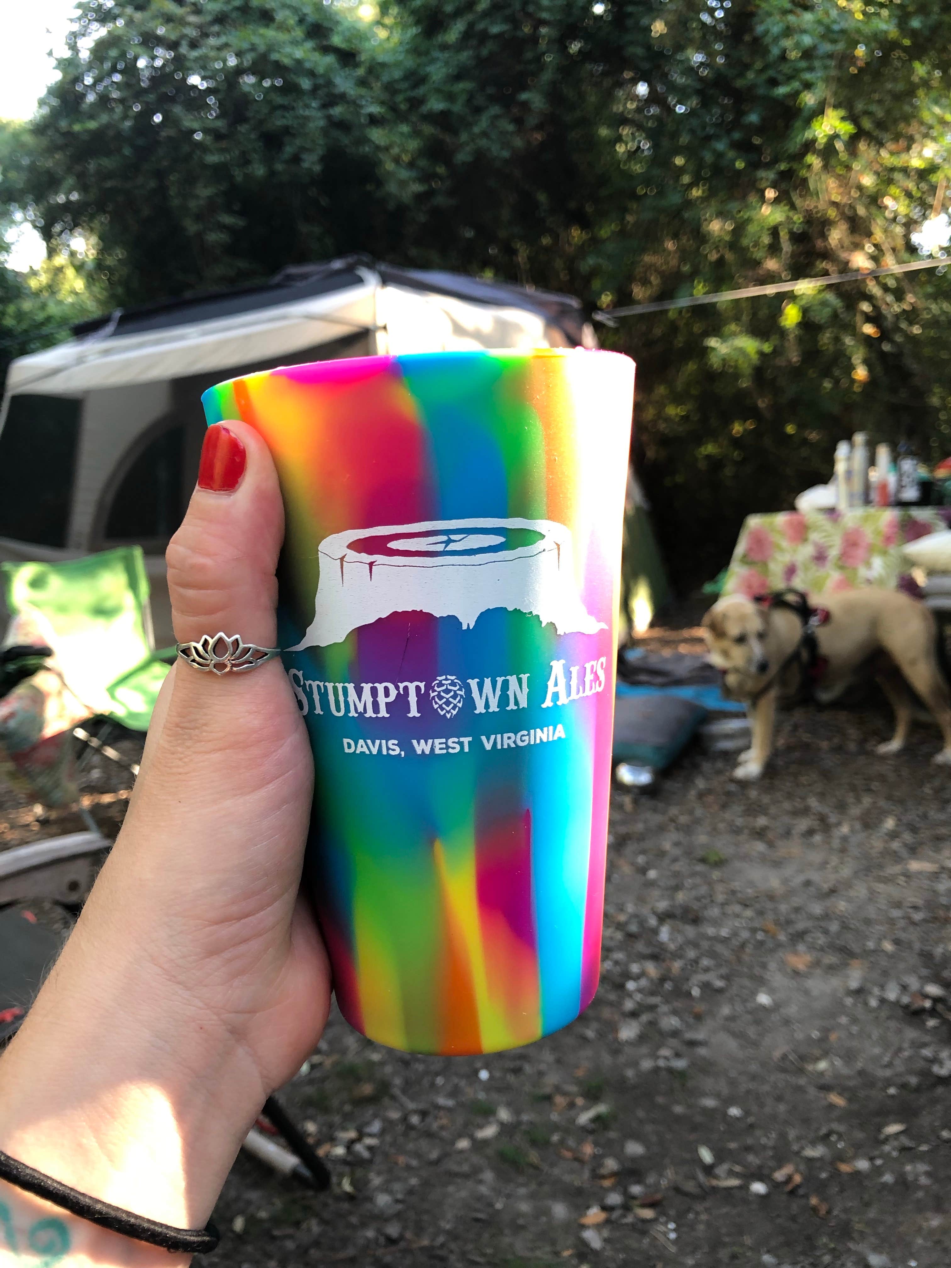 RL's photo of camping with pets at First Landing State Park Campground near Cape Charles, VA