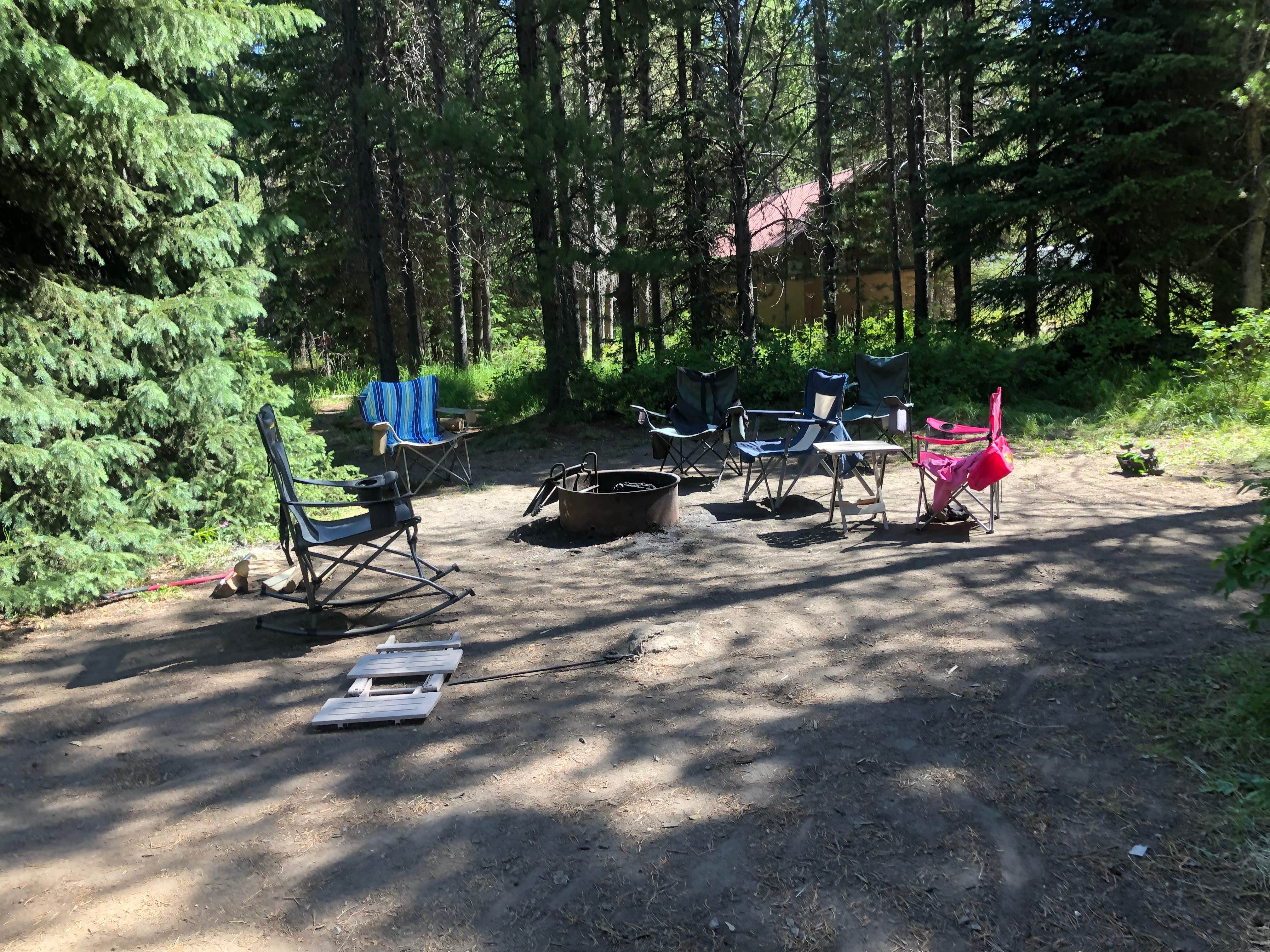 Jay B.'s photo of tent camping at Colter Bay Tent Village at Colter Bay Village — Grand Teton National Park near Tetonia, ID