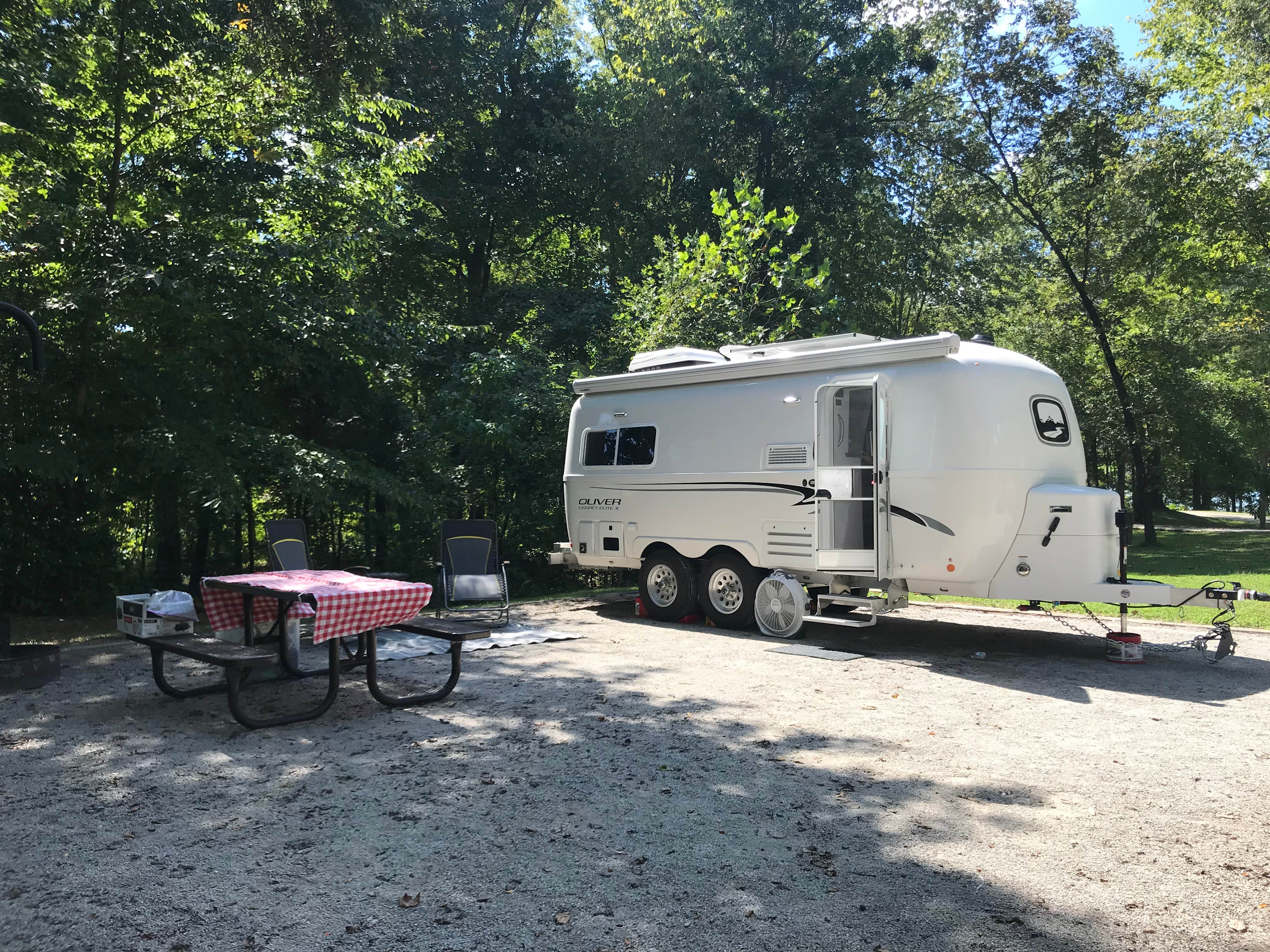 Nancy B.'s photo of rv camping at Nolin Lake State Park Campground near Park City, KY