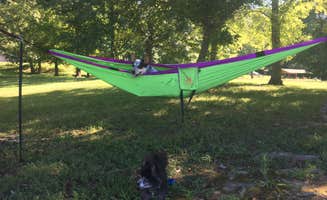 Shelly S.'s photo of camping with pets at Dyers Creek near Clarksville, TN