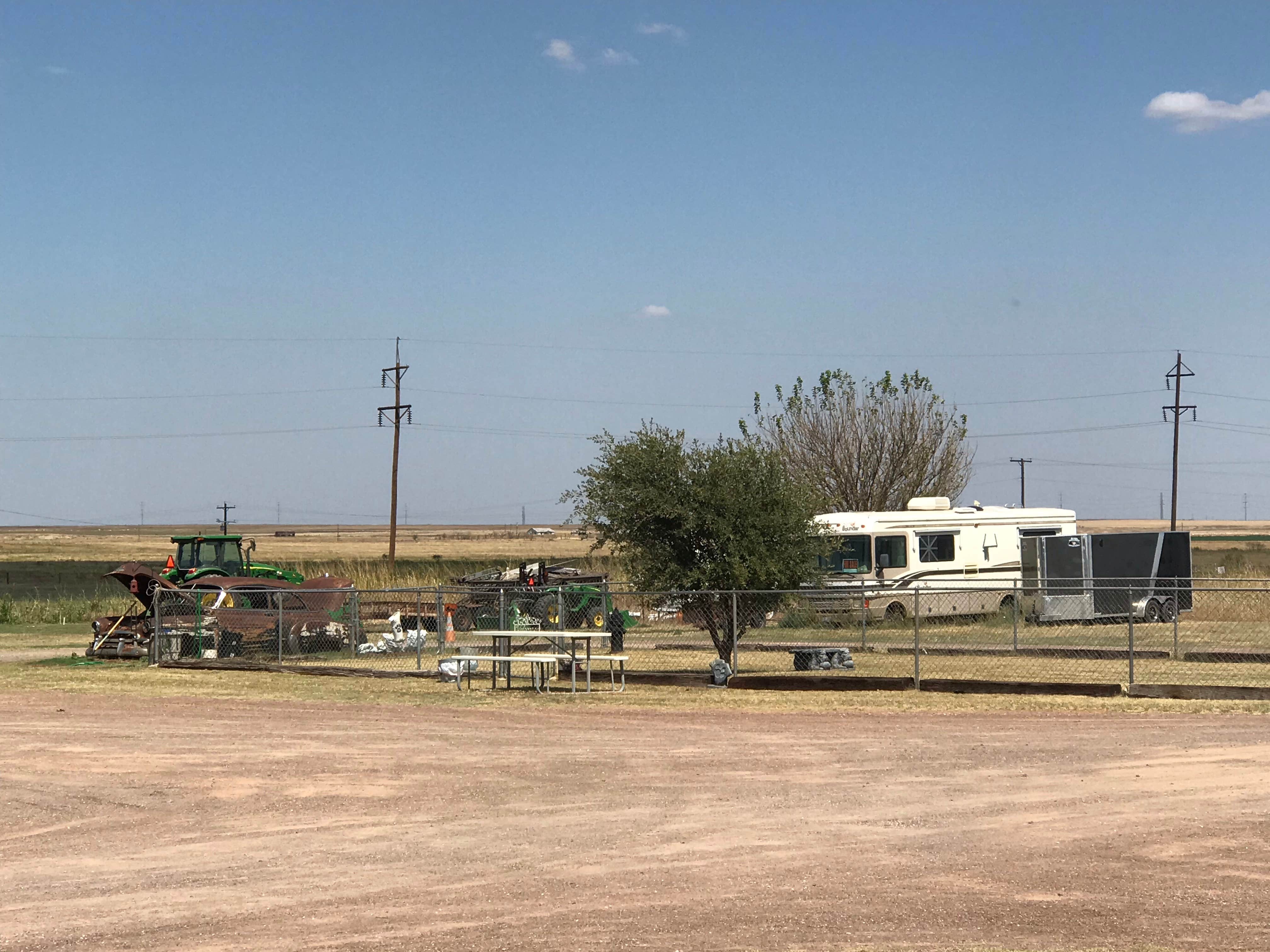 Kelly B.'s photo of rv camping at Ole Town Cotton Gin RV Park near Childress, TX