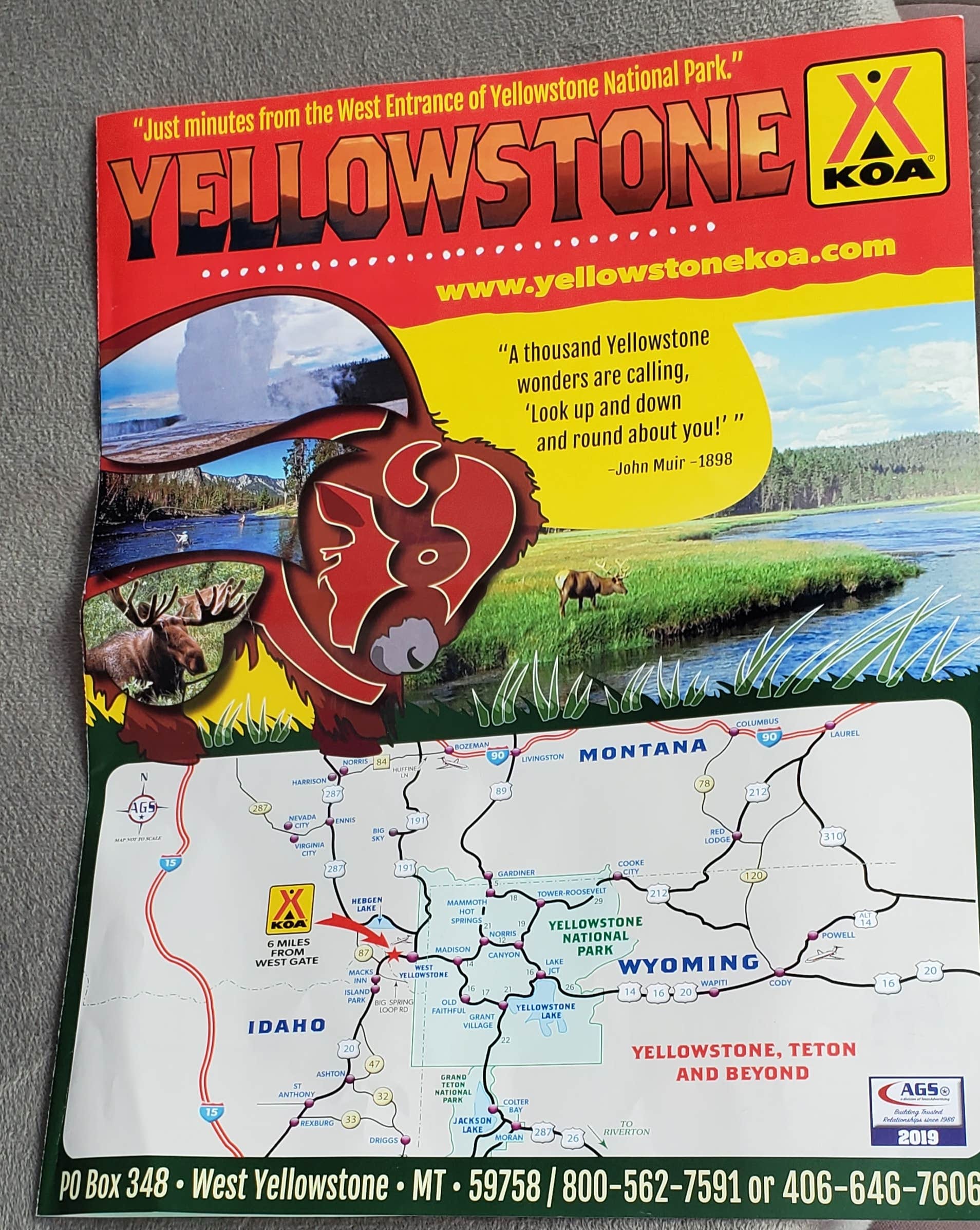 Camper submitted image from Yellowstone Park / West Gate KOA Holiday - 5