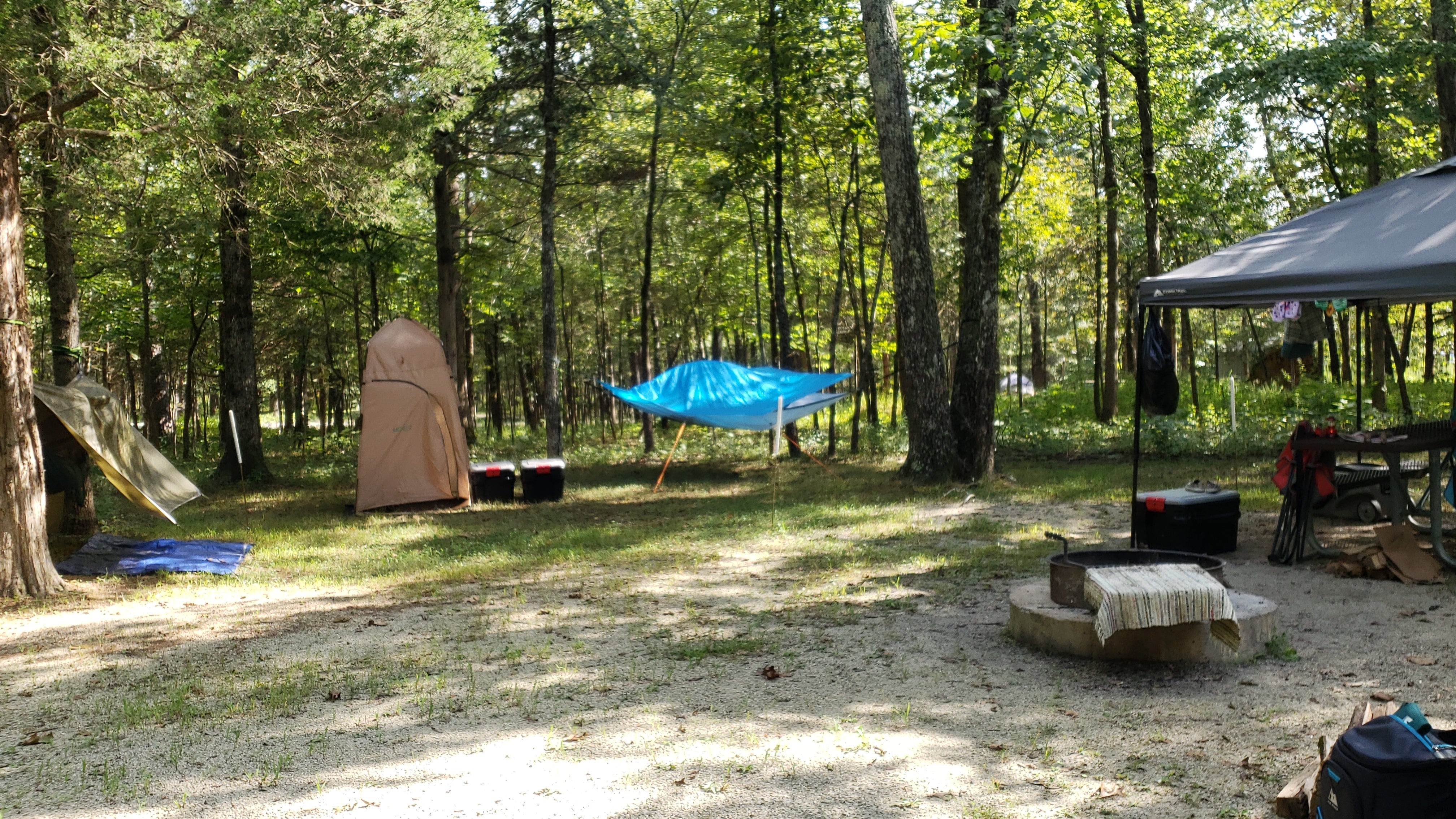 Our basic regular campsite