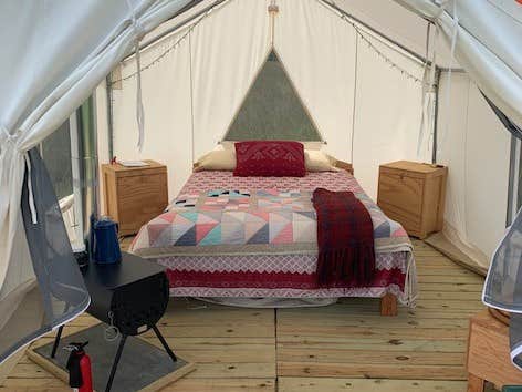 The Dyrt's photo of glamping accommodations at The Capricorn near Forest Junction, WI