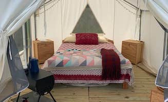 The Dyrt's photo of glamping accommodations at The Capricorn near New Franken, WI