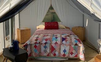 The Dyrt's photo of glamping accommodations at the SCORPIO near New Franken, WI