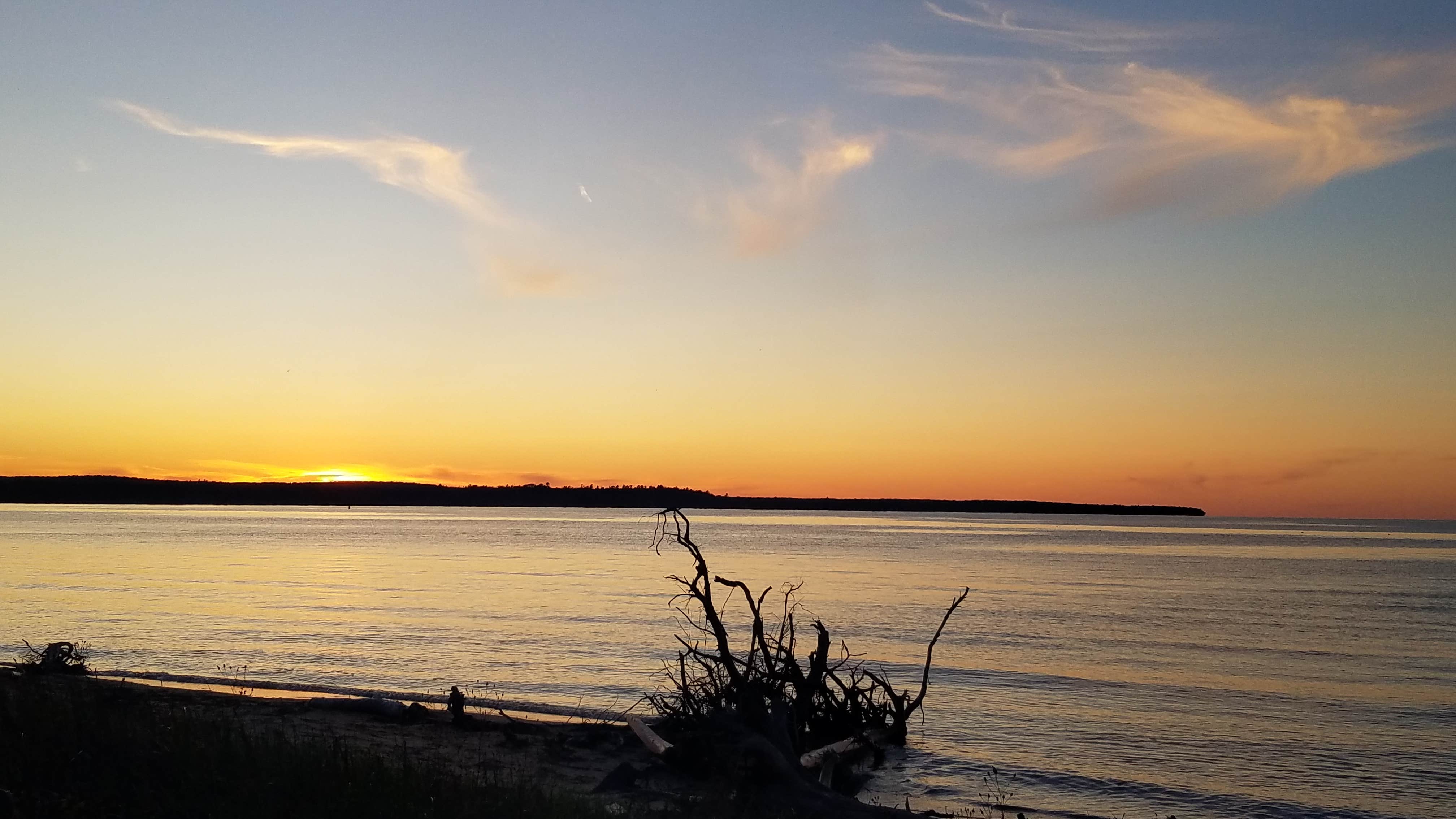 Camper-submitted photo at Munising Tourist Park Campground near Nahma, MI