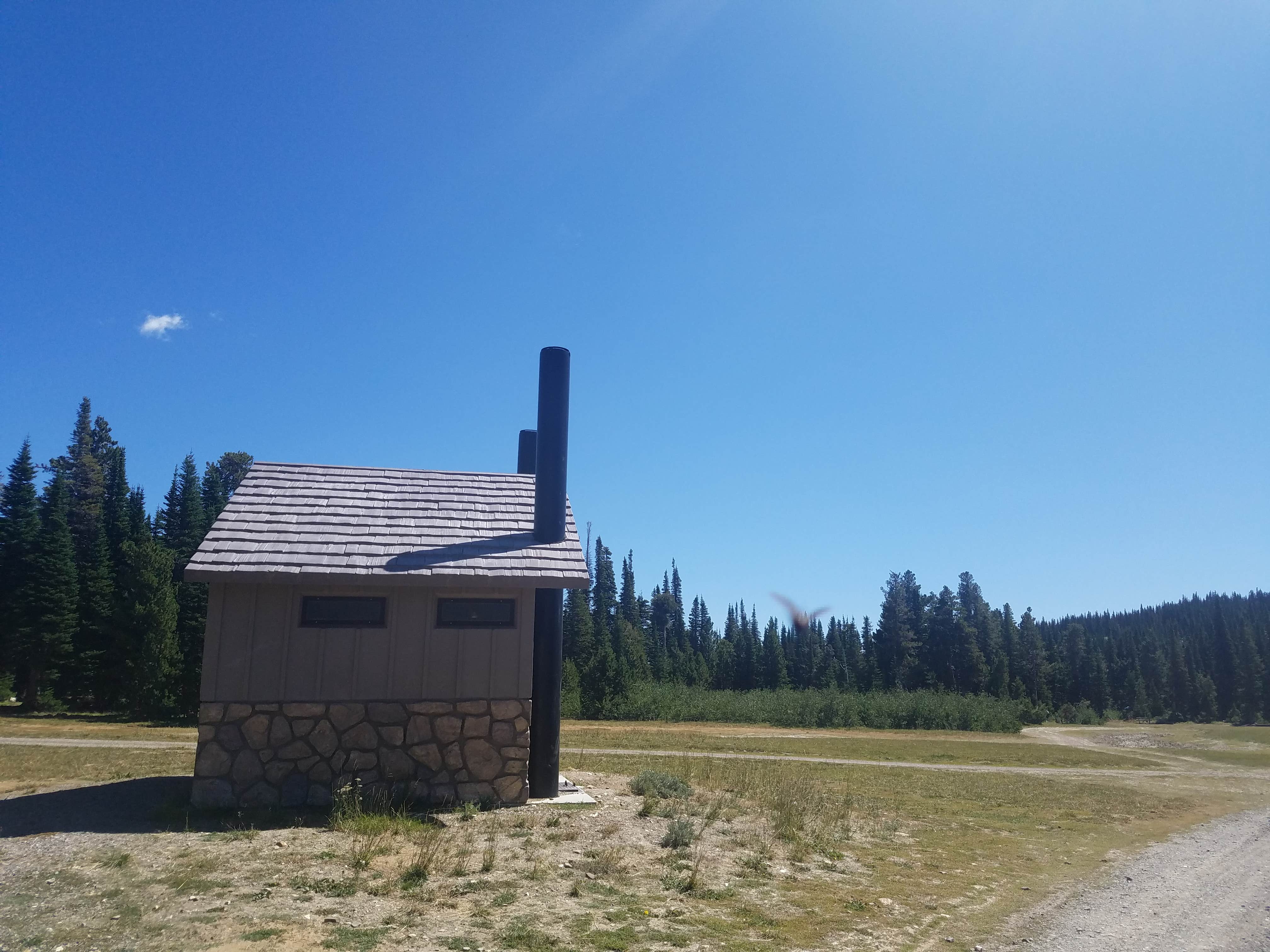 Alan B.'s photo of glamping accommodations at Twin Lakes Campground near Rockland, ID