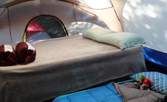 Christopher G.'s photo of glamping accommodations at Jenny Lake Campground — Grand Teton National Park near Alta, WY