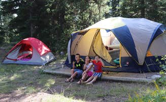 Christopher G.'s photo of tent camping at Jenny Lake Campground — Grand Teton National Park near Tetonia, ID