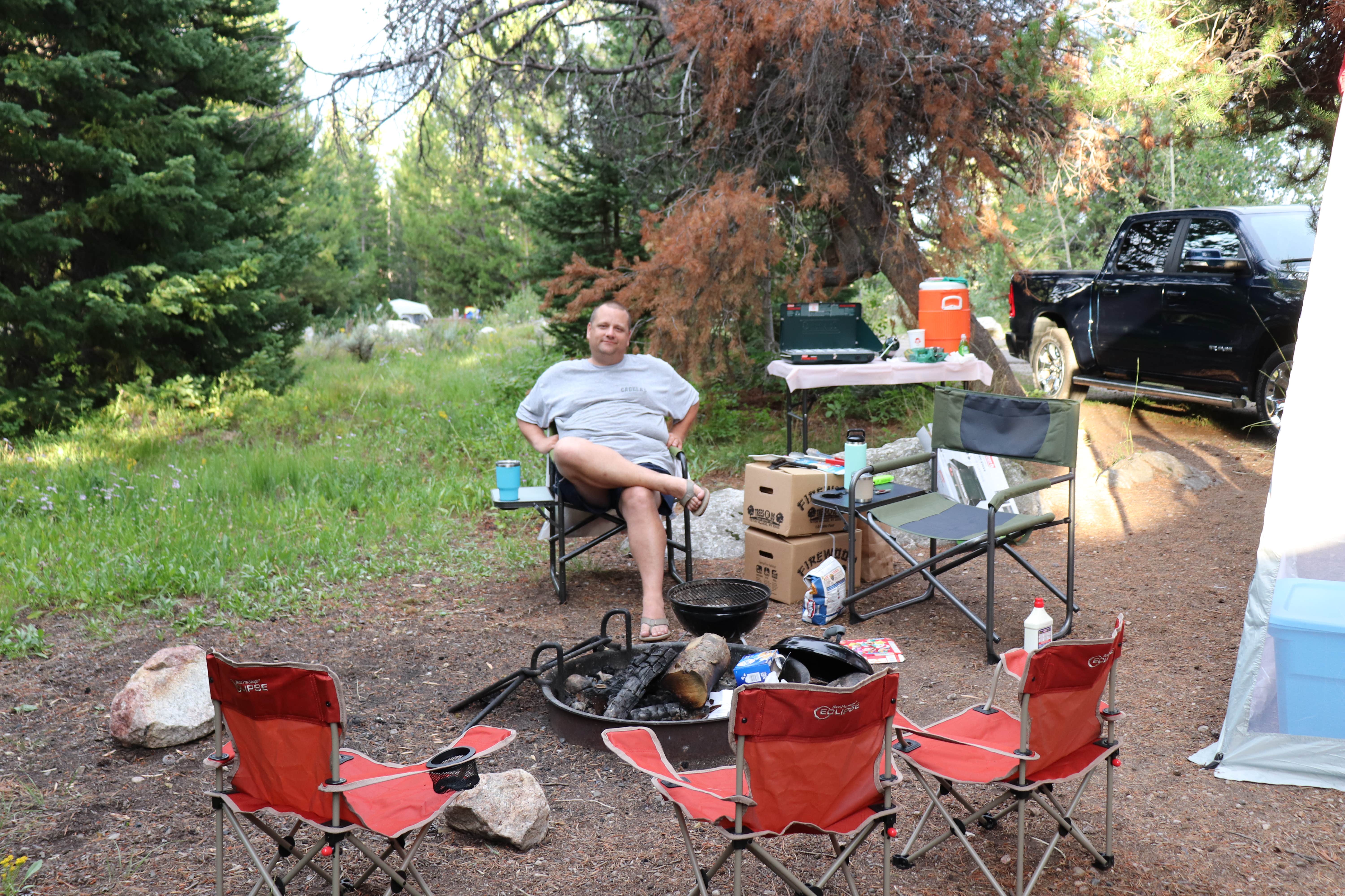 Christopher G.'s photo at Jenny Lake Campground — Grand Teton National Park near Grand Teton National Park
