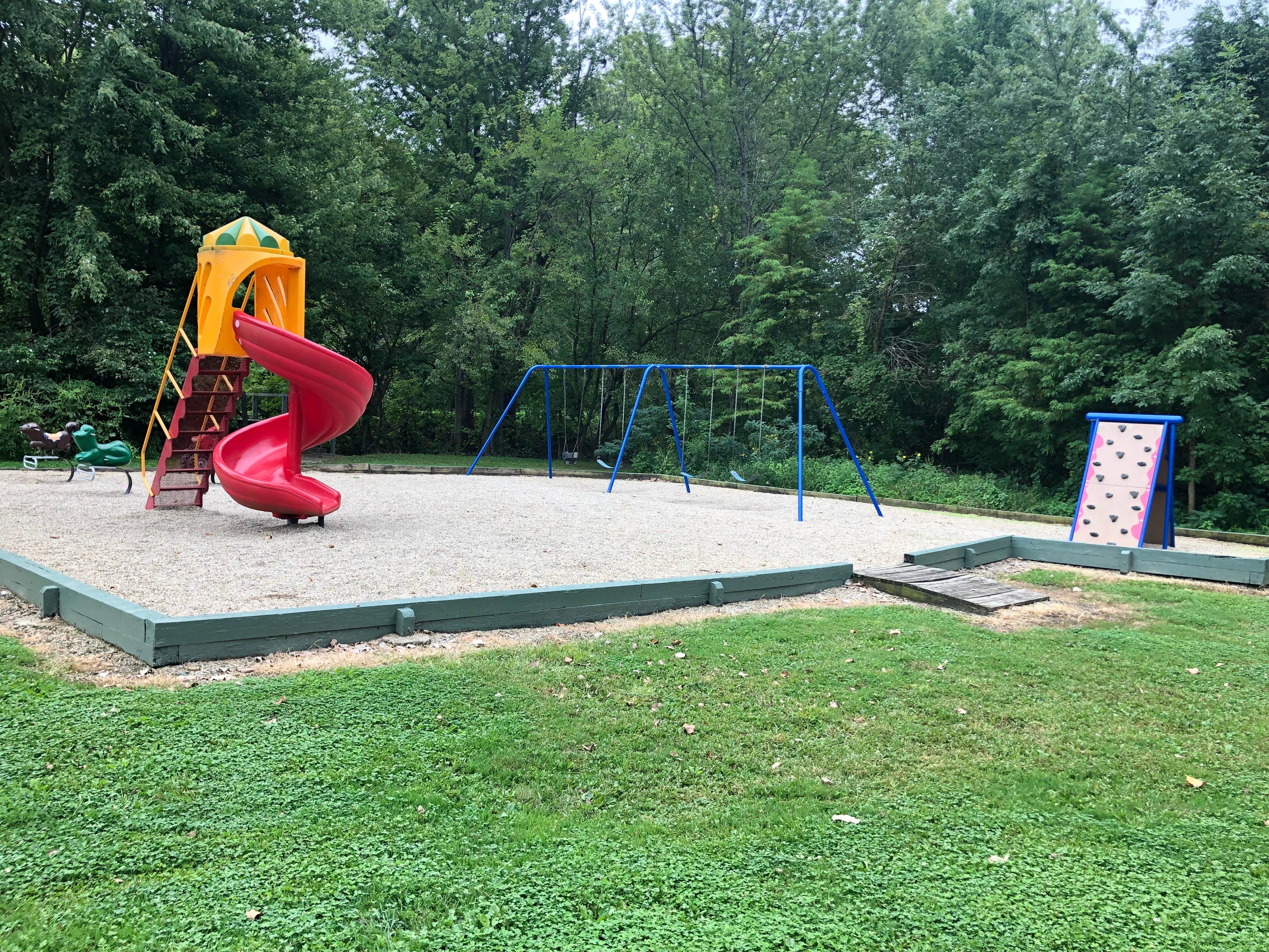 There is a nice playground